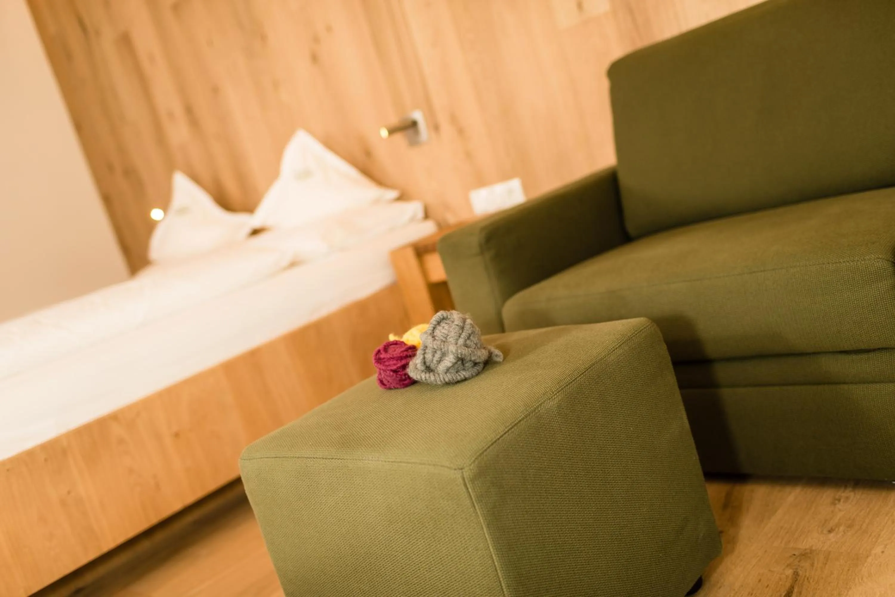 Bedroom, Bed in Hotel Valserhof