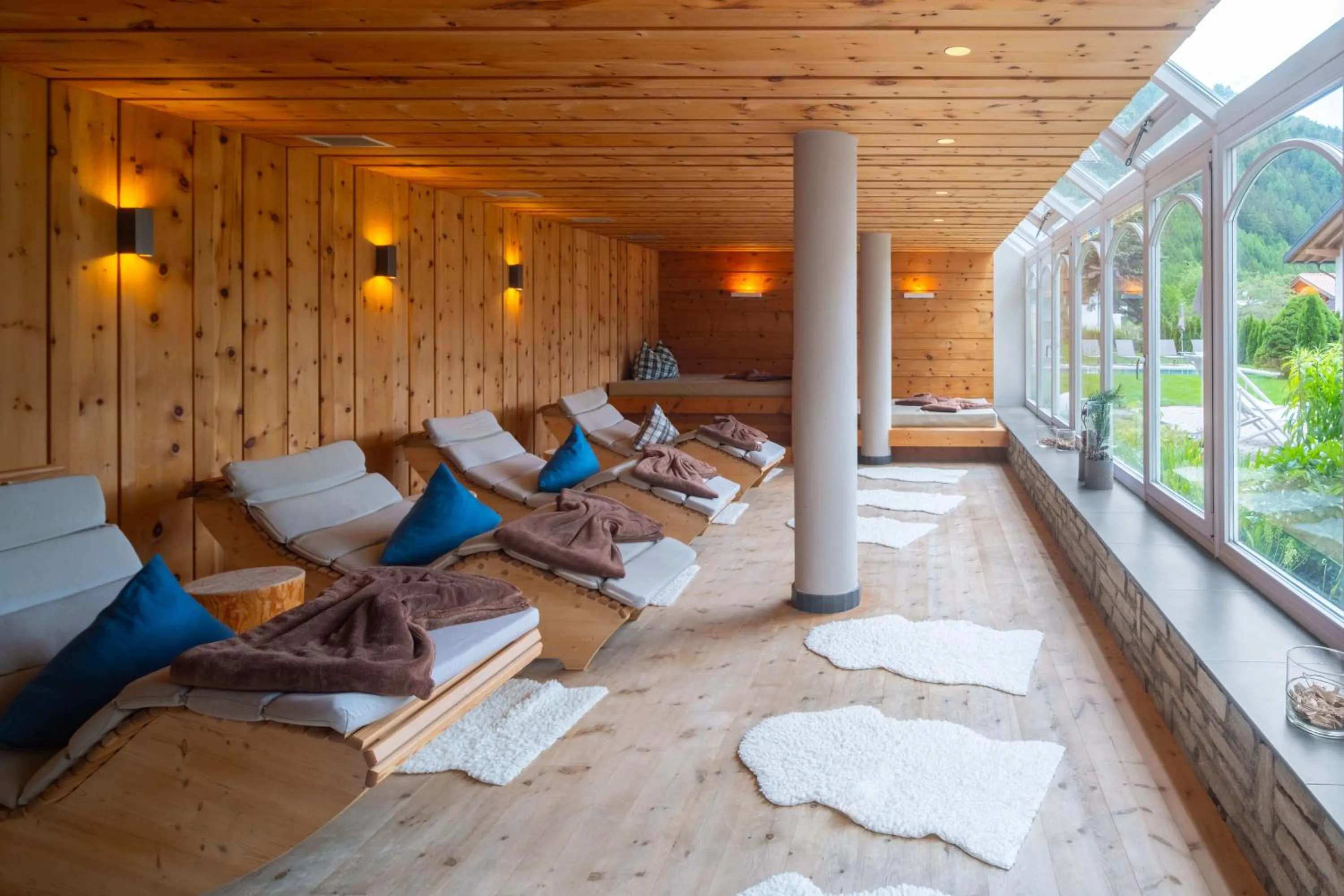 Spa and wellness centre/facilities in Hotel Valserhof