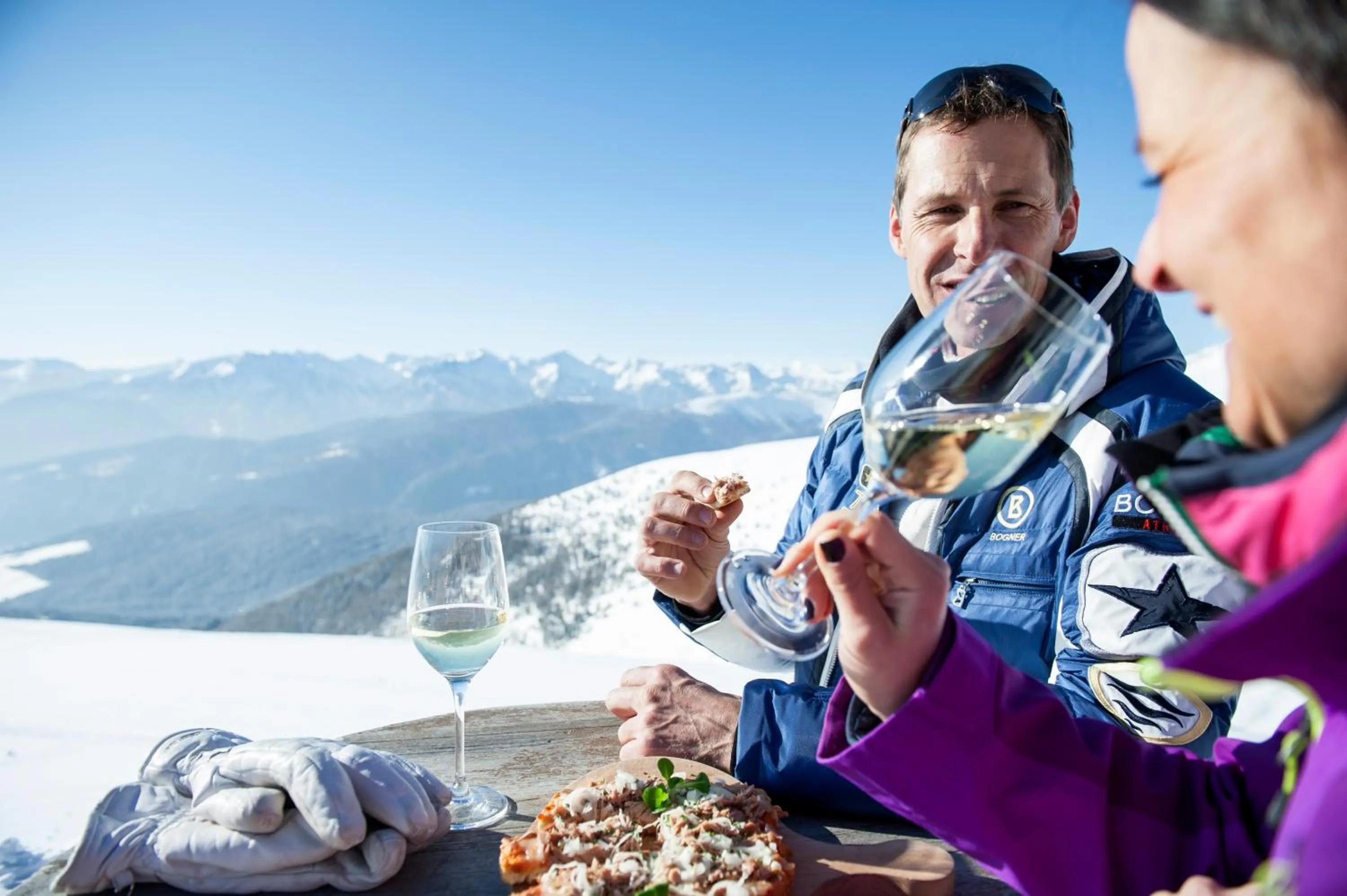 Skiing in Hotel Valserhof