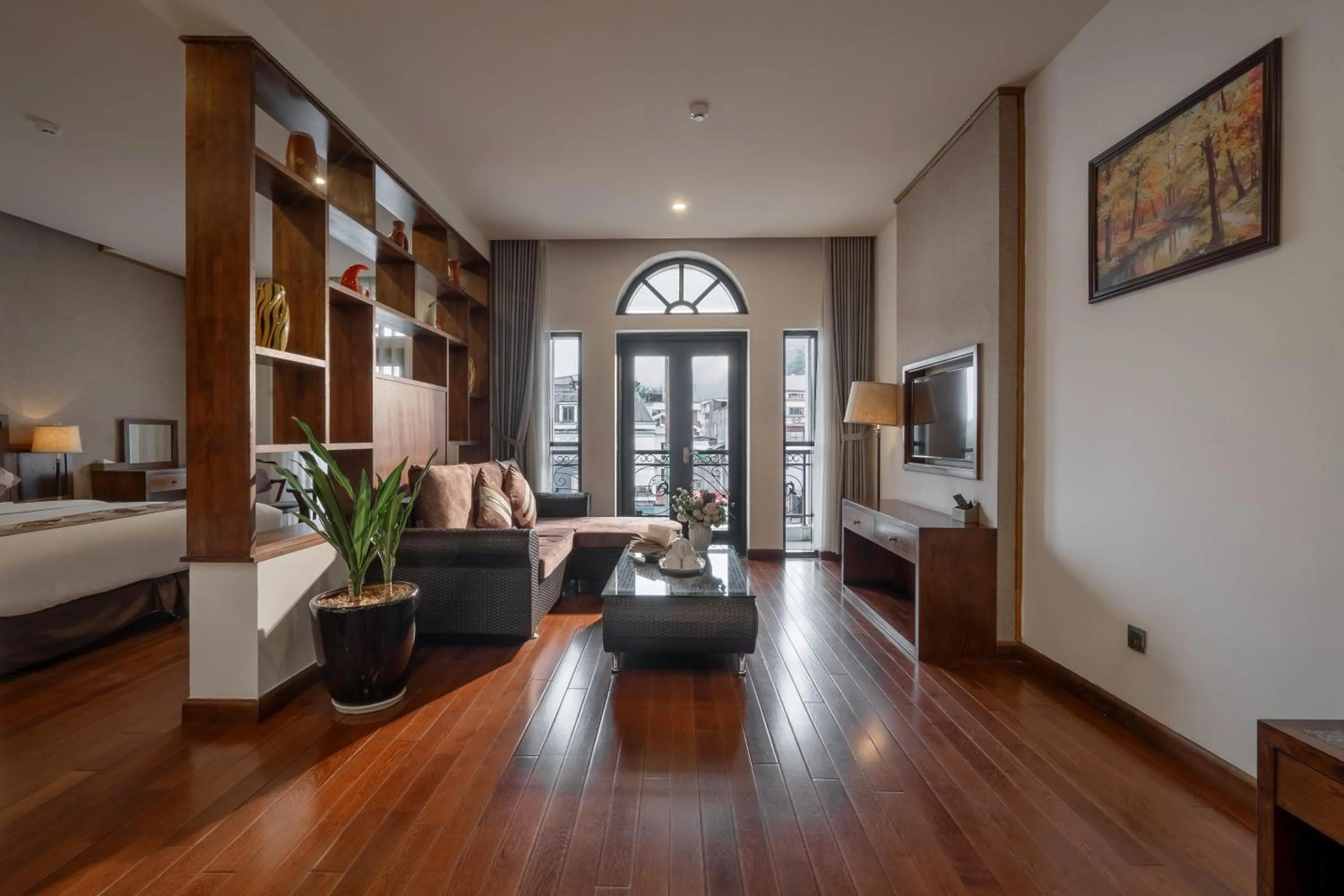 Property building, Bed in Canvas Sapa Legend Hotel