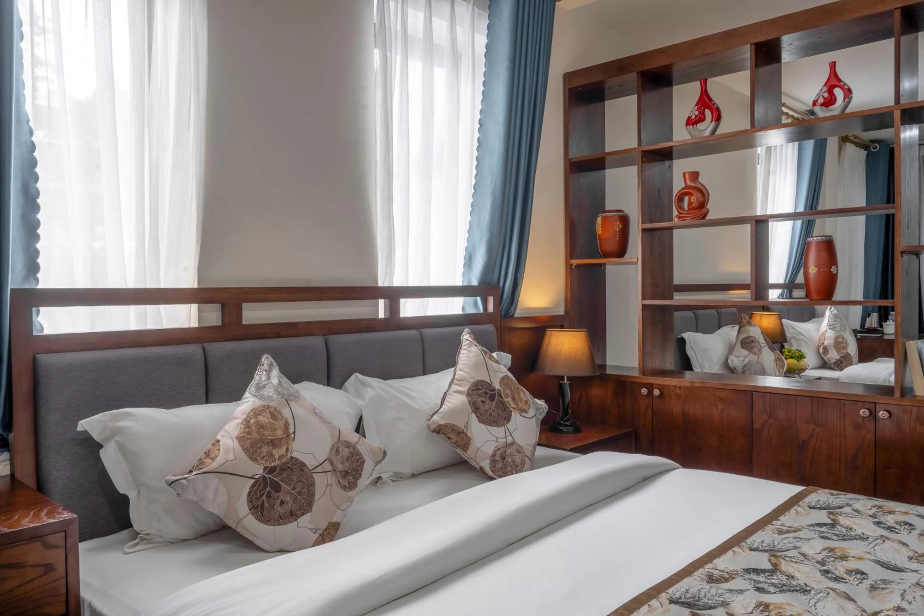 Bed in Canvas Sapa Legend Hotel