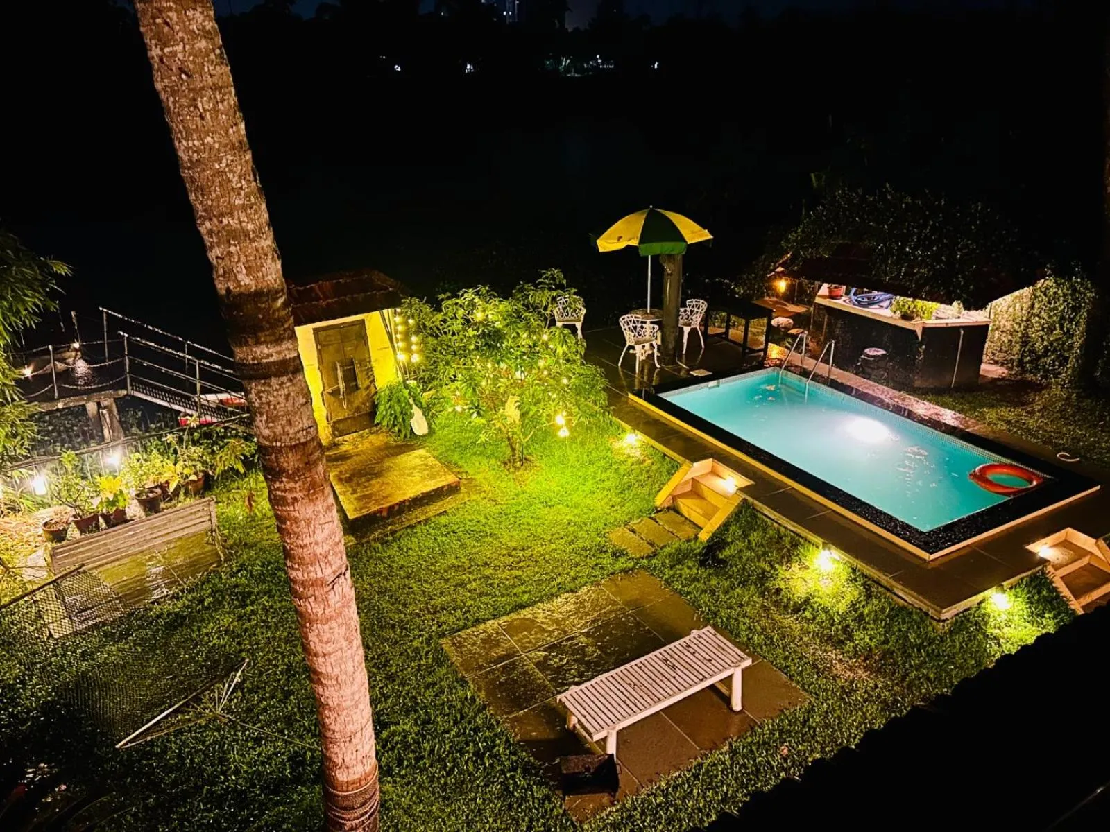 Pool view in Wintergreen Water Front Resort- 5 Bedroom Villa