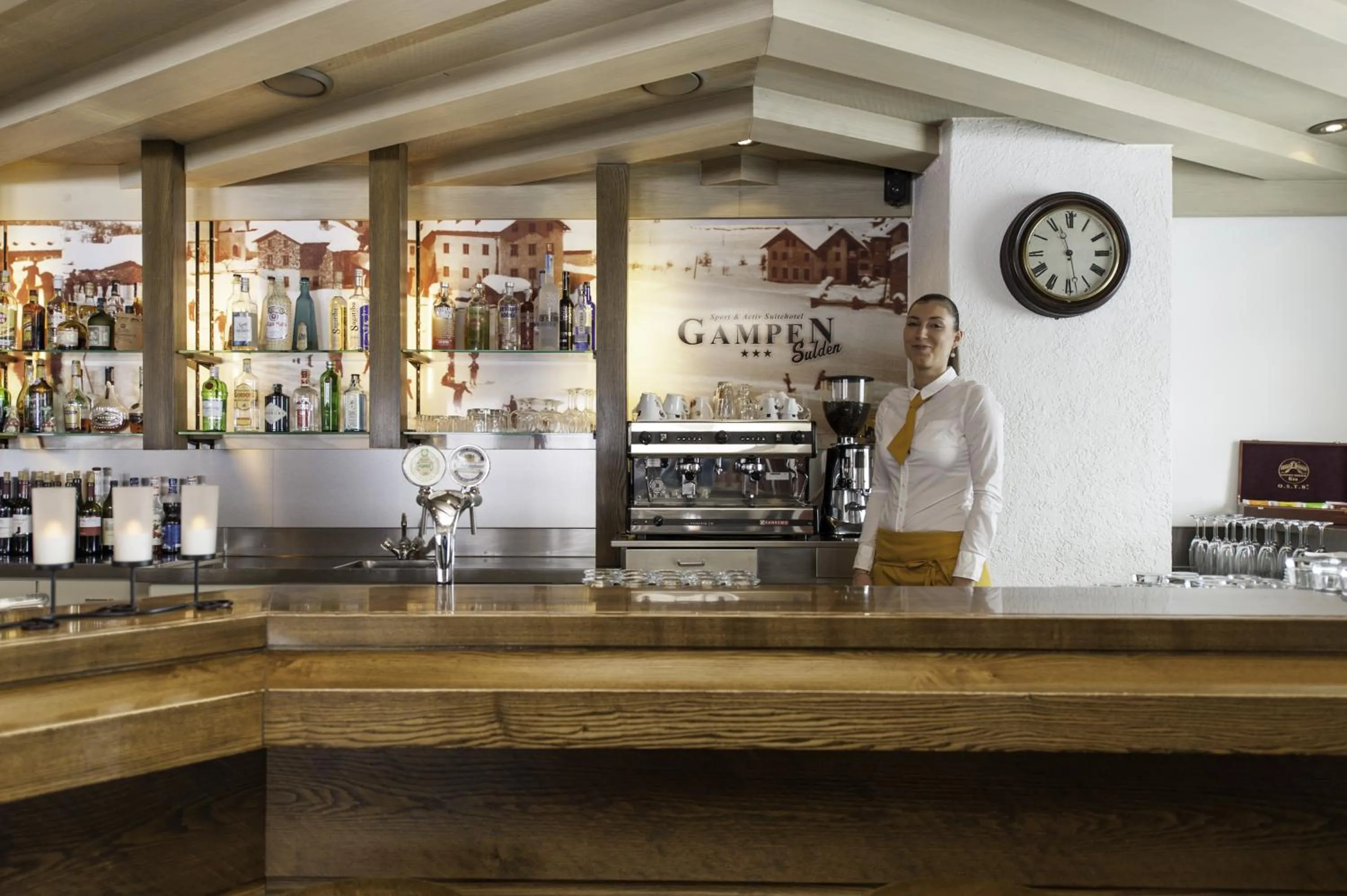 Staff in Hotel Gampen