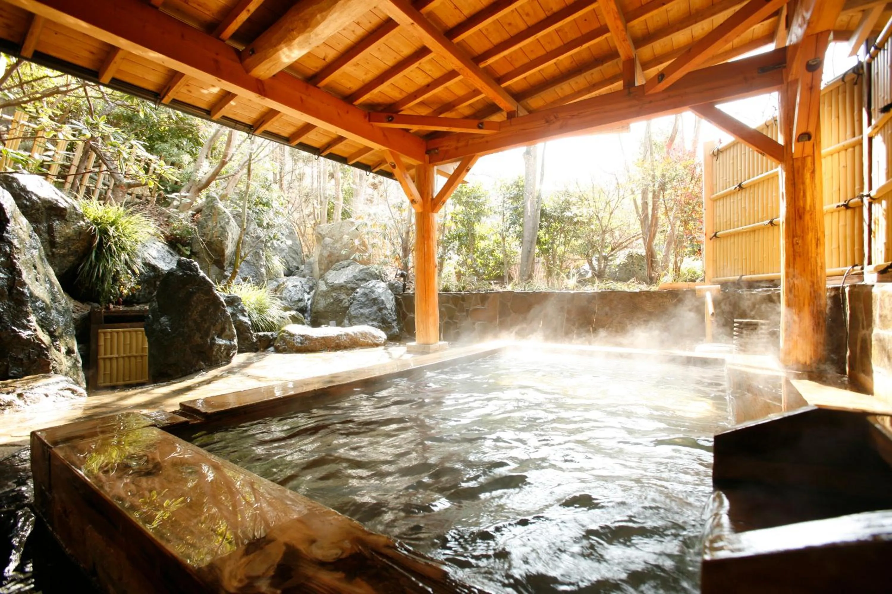Open Air Bath in Shimizu Ryokan