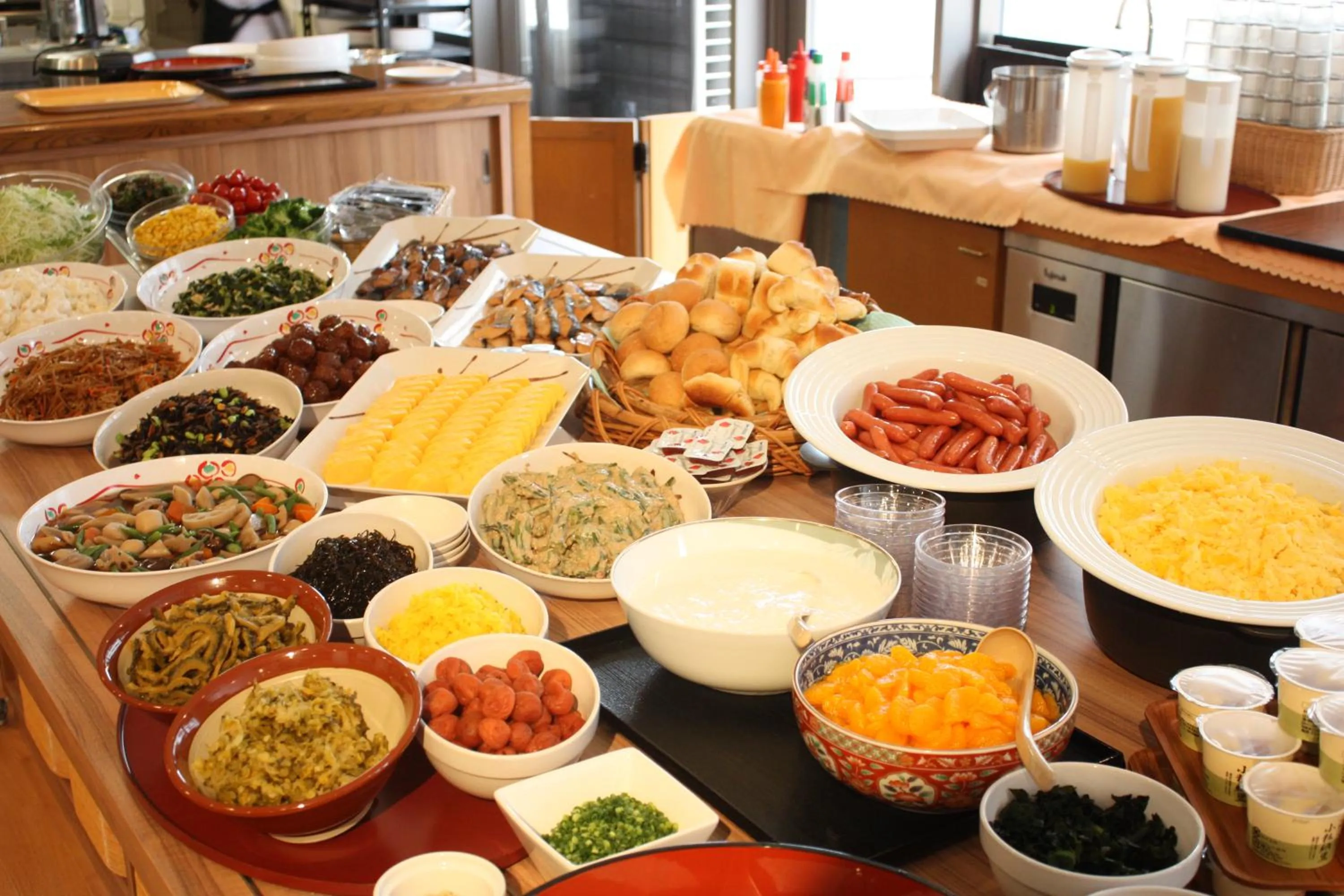 Restaurant/places to eat in Seaside Hotel Twins Momochi