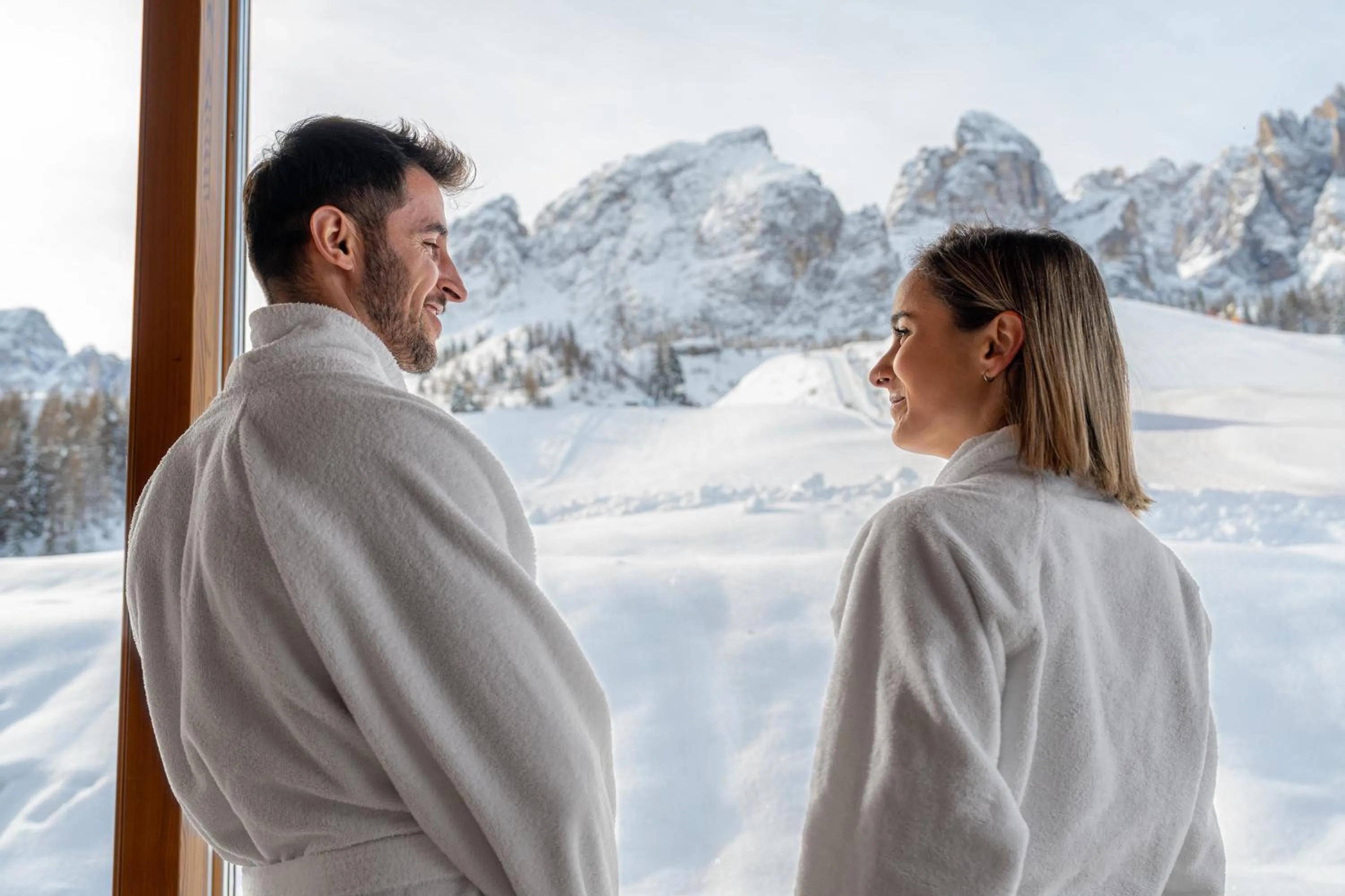 Mountain view in Hotel Kreuzberg Monte Croce