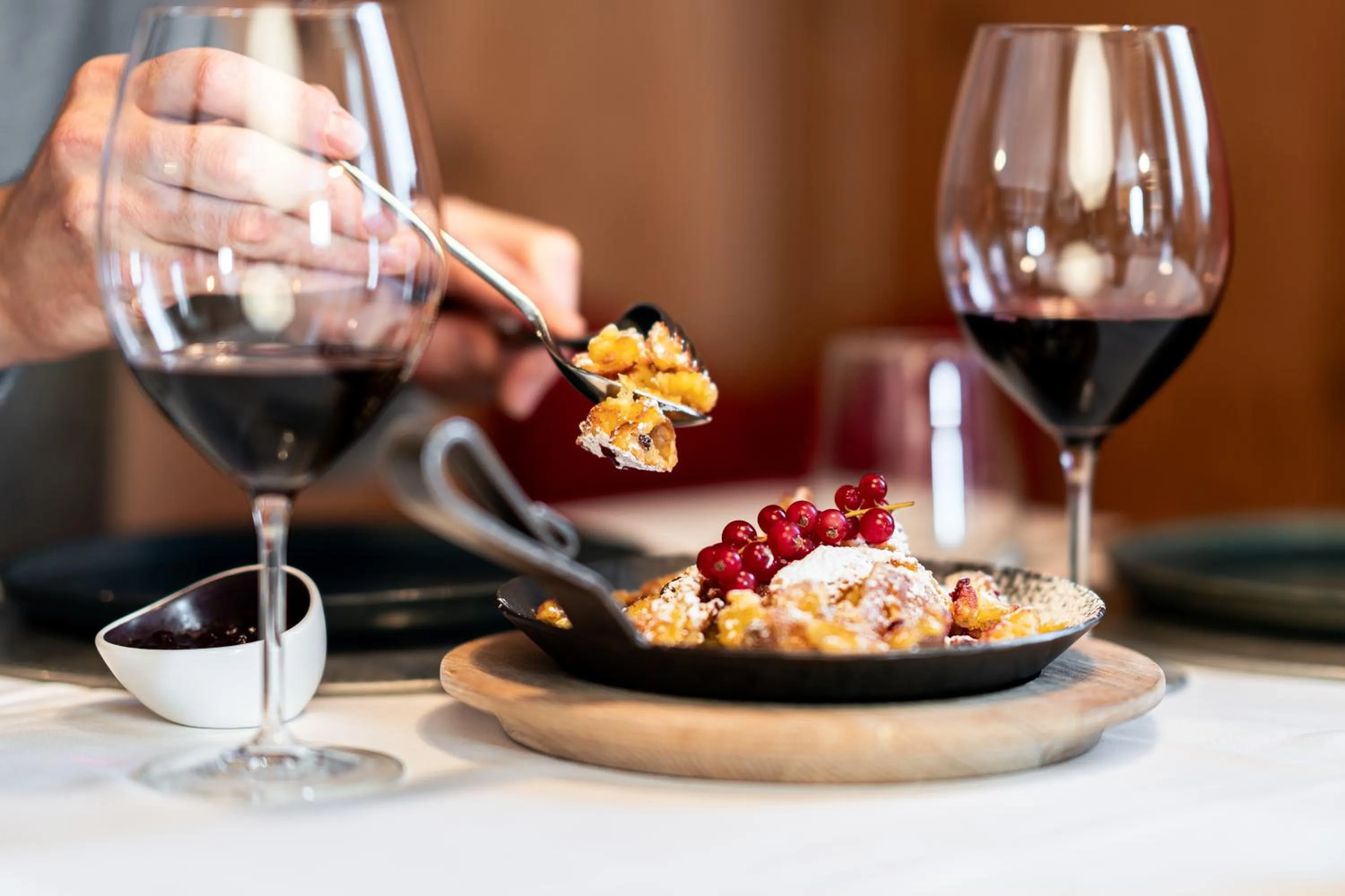 Food and drinks in Hotel Kreuzberg Monte Croce