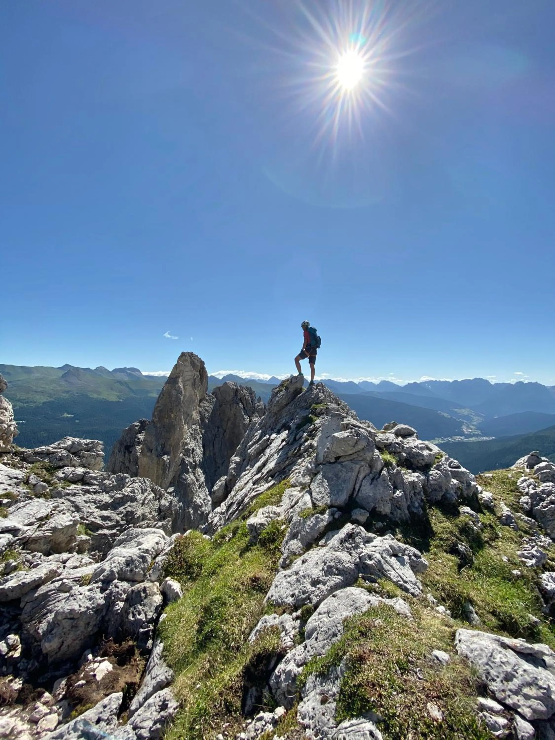 Hiking in Hotel Kreuzberg Monte Croce