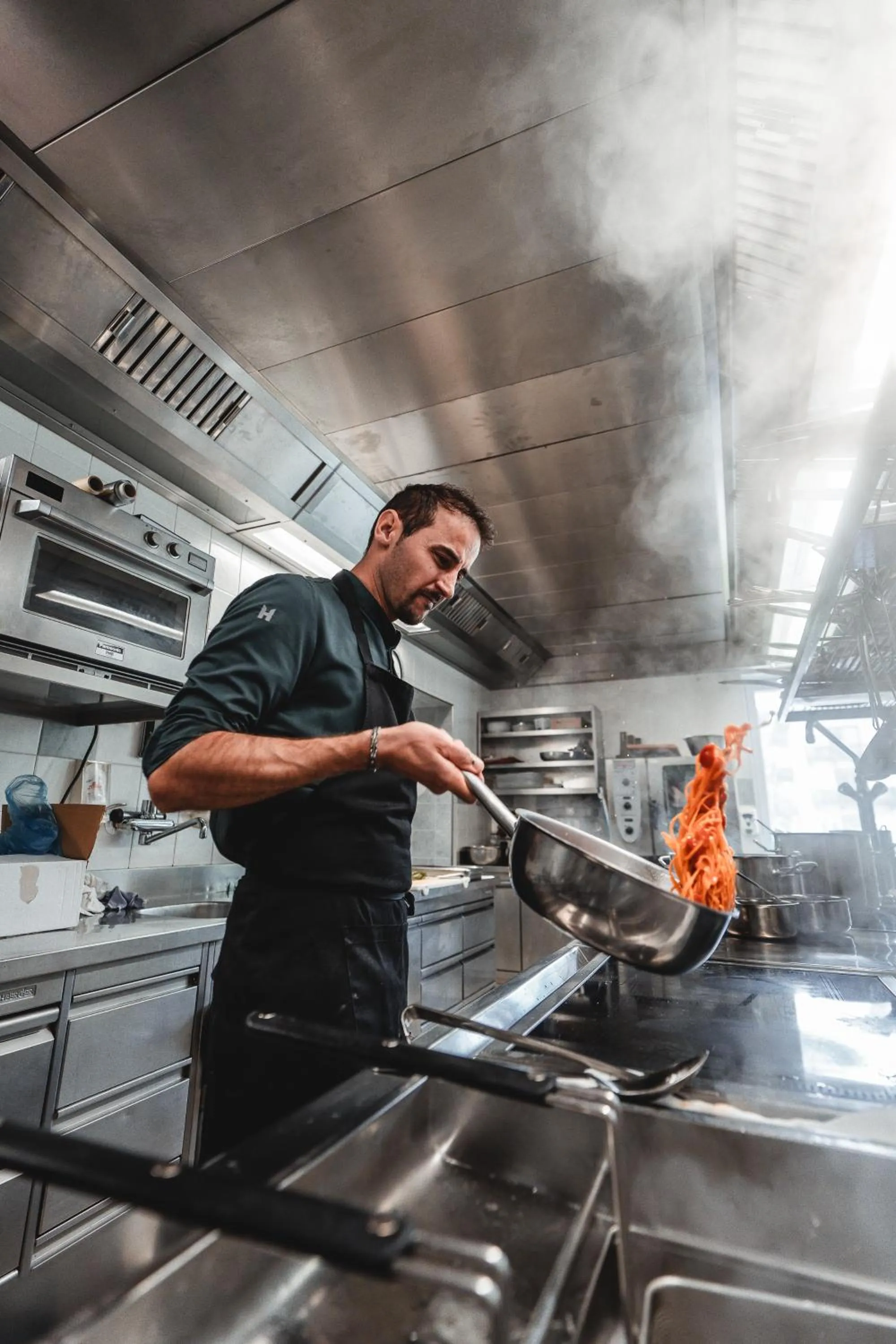 Kitchen or kitchenette in Hotel Kreuzberg Monte Croce