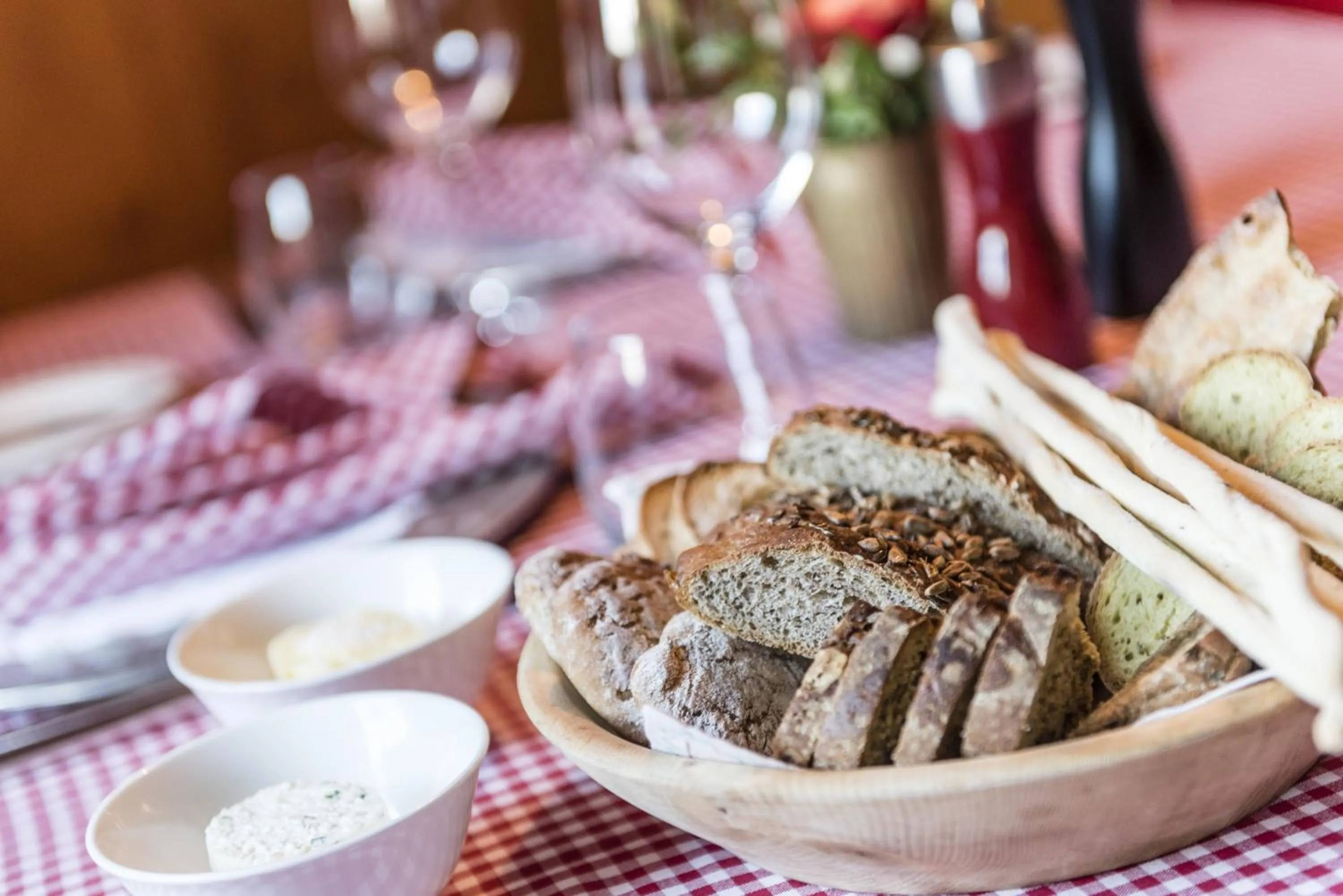 Food close-up in Hotel Kreuzberg Monte Croce