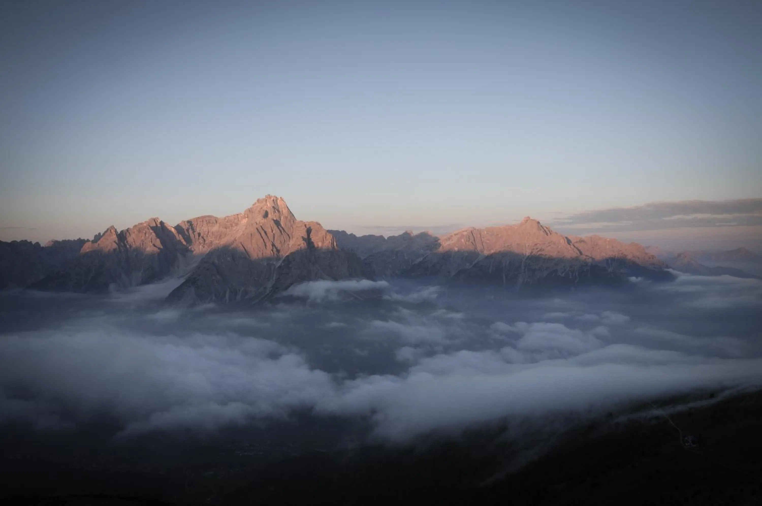Mountain view in Hotel Kreuzberg Monte Croce