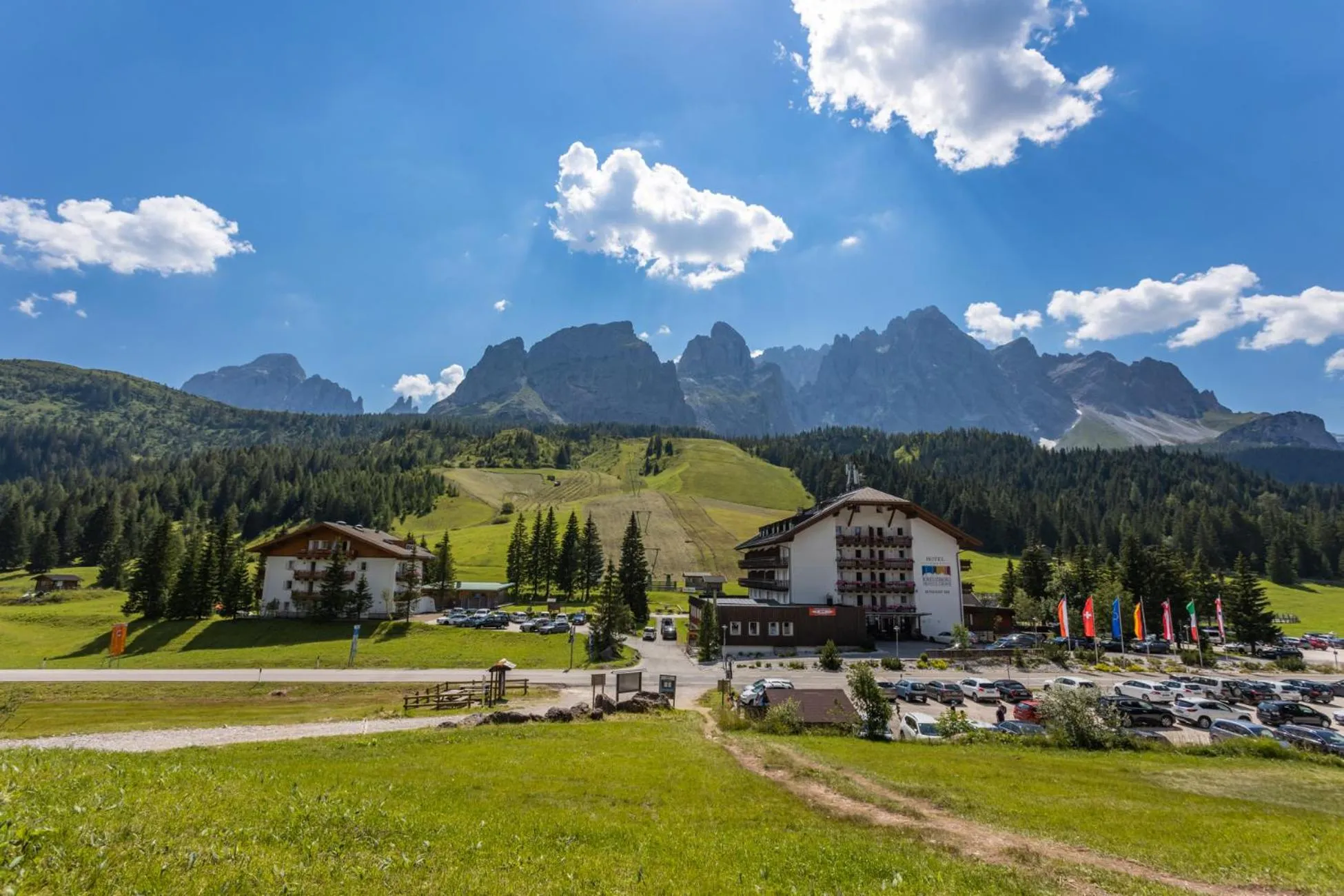 Property building in Hotel Kreuzberg Monte Croce