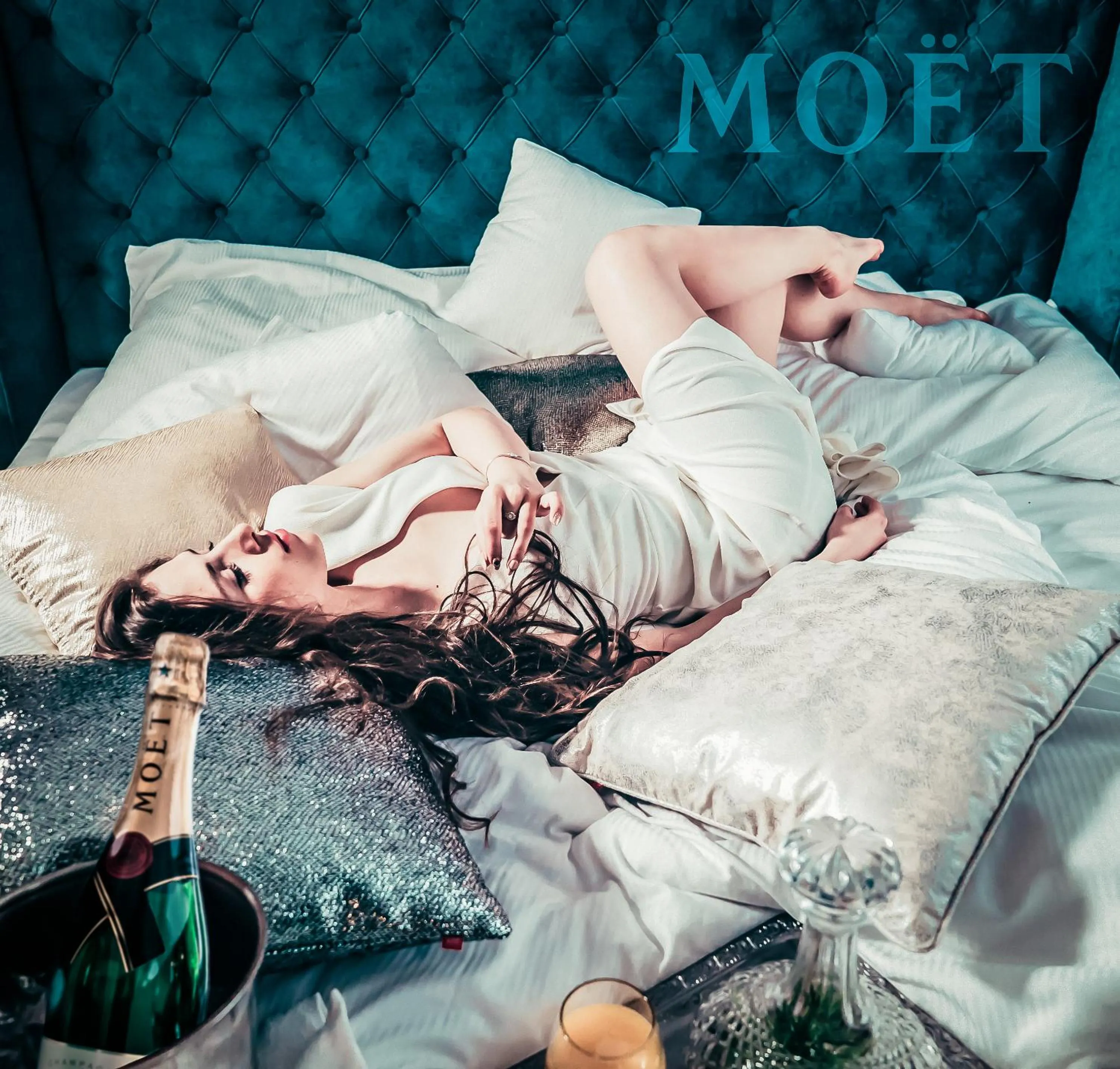 Bed in Pałac na Wodzie Hotel & SPA