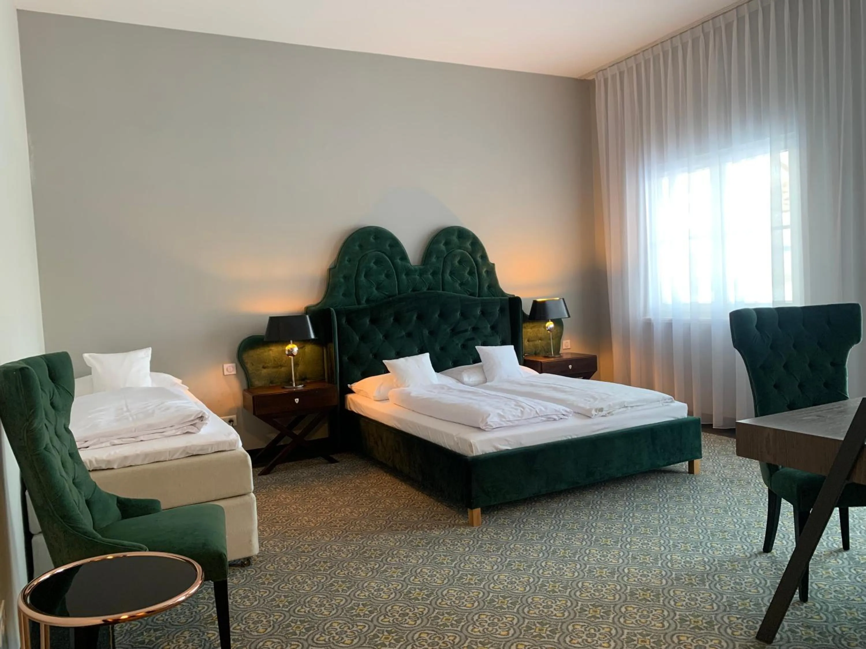 Bed in Pałac na Wodzie Hotel & SPA