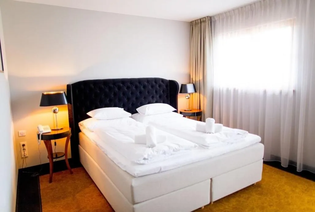 Bed in Pałac na Wodzie Hotel & SPA