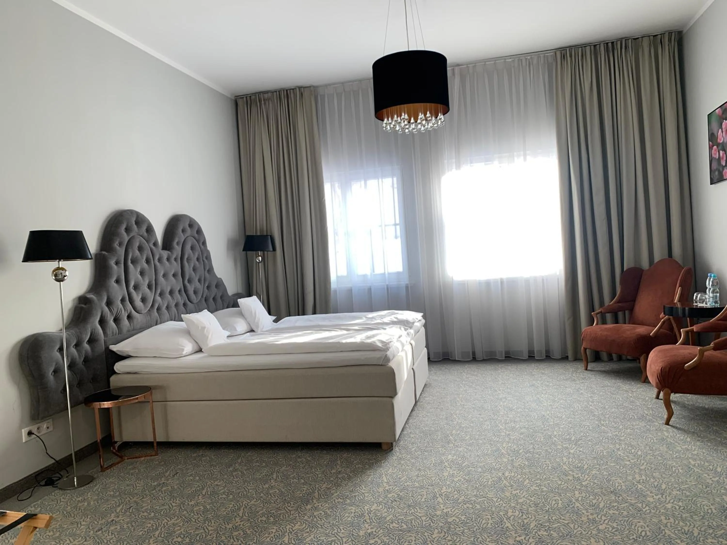 Bed in Pałac na Wodzie Hotel & SPA