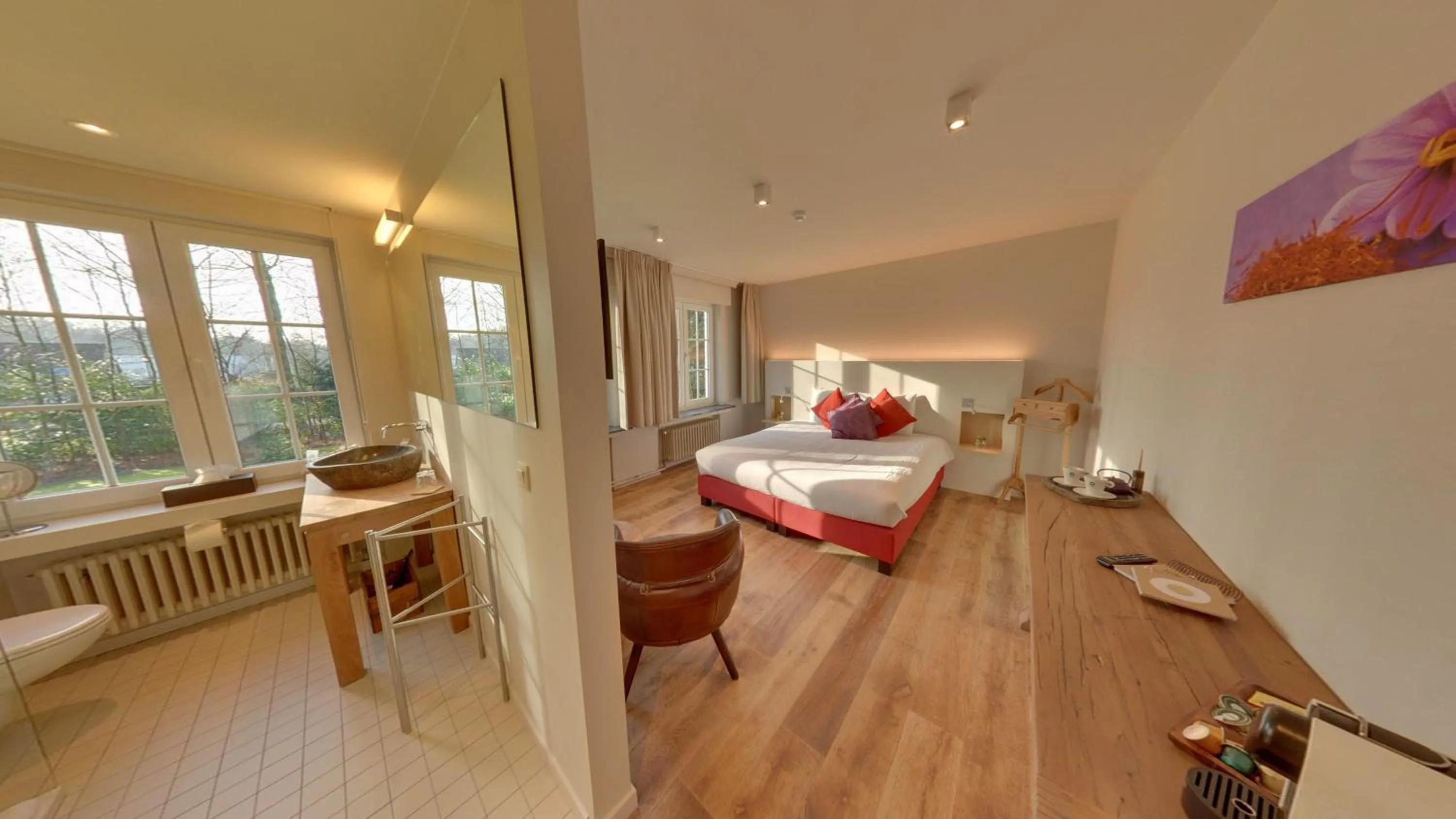 Bed in Hof Ter Beuke