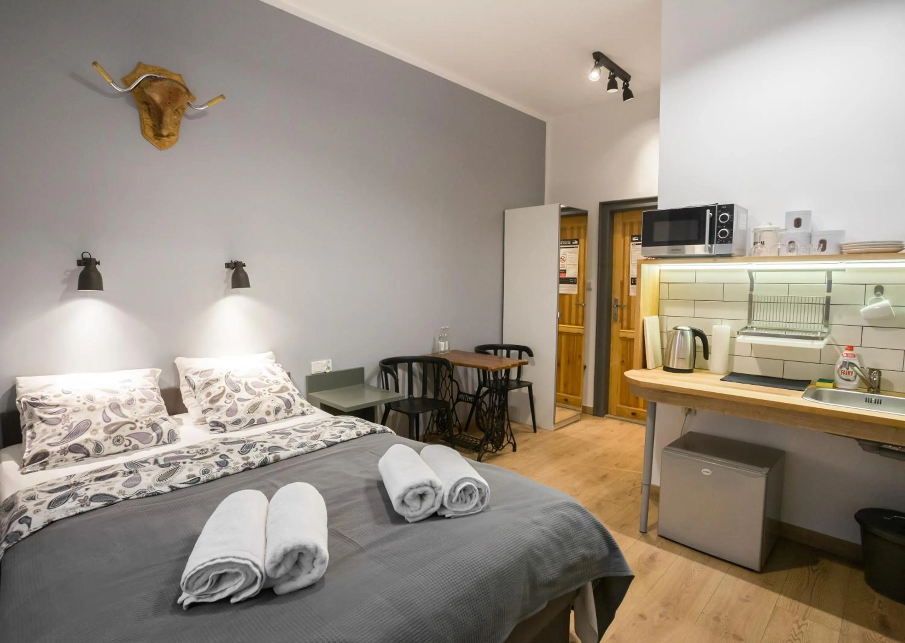 Bed in Pokoje Gościnne Św. Anny