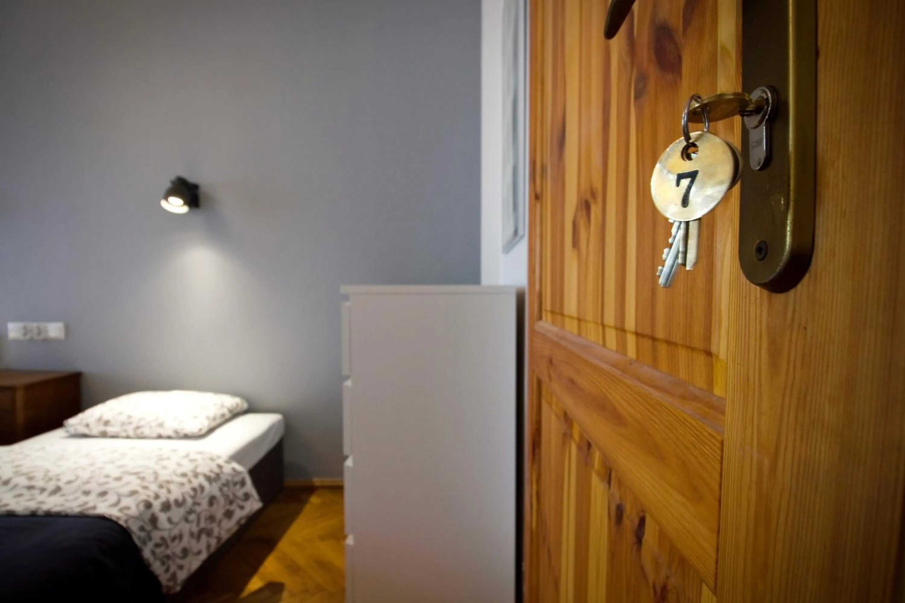 Bed in Pokoje Gościnne Św. Anny