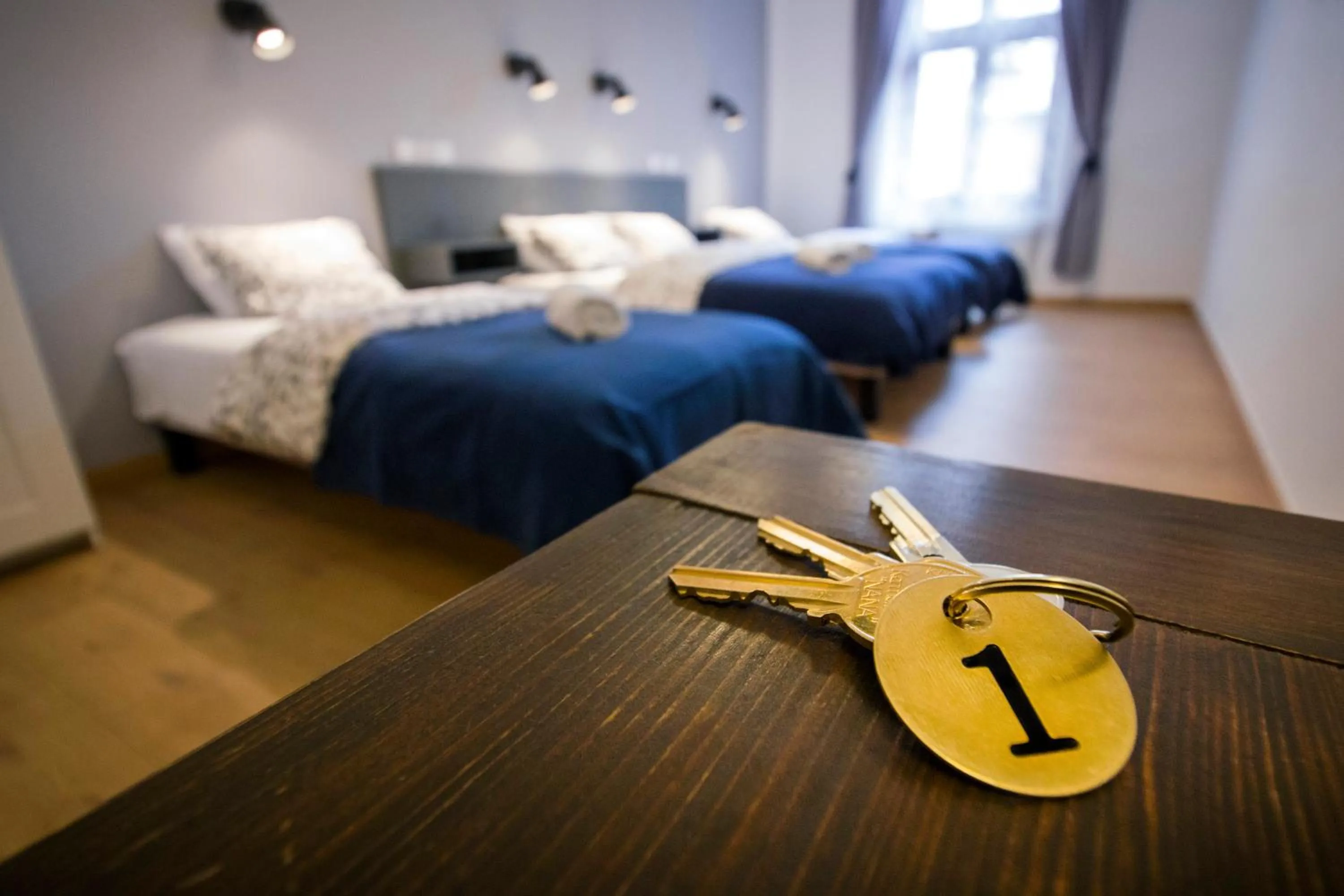 Bed in Pokoje Gościnne Św. Anny