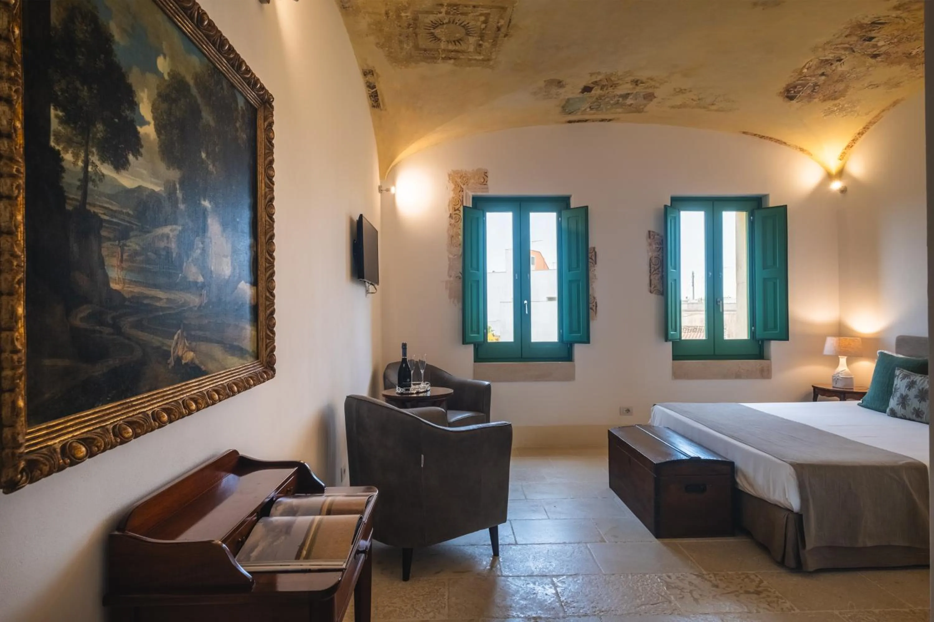 Photo of the whole room, Bed in Palazzo Ducale Venturi - Luxury Hotel & Wellness