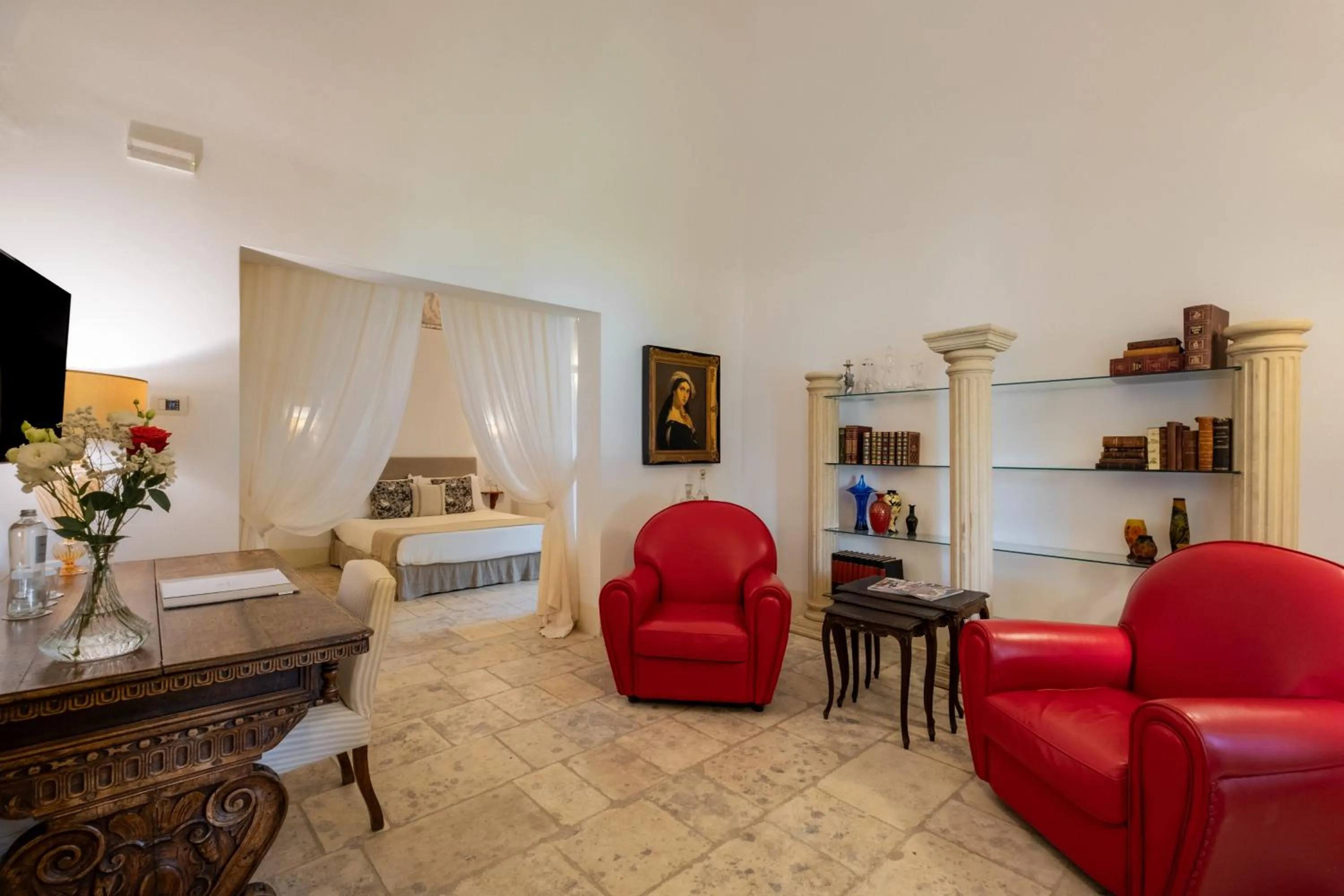 Seating area in Palazzo Ducale Venturi - Luxury Hotel & Wellness