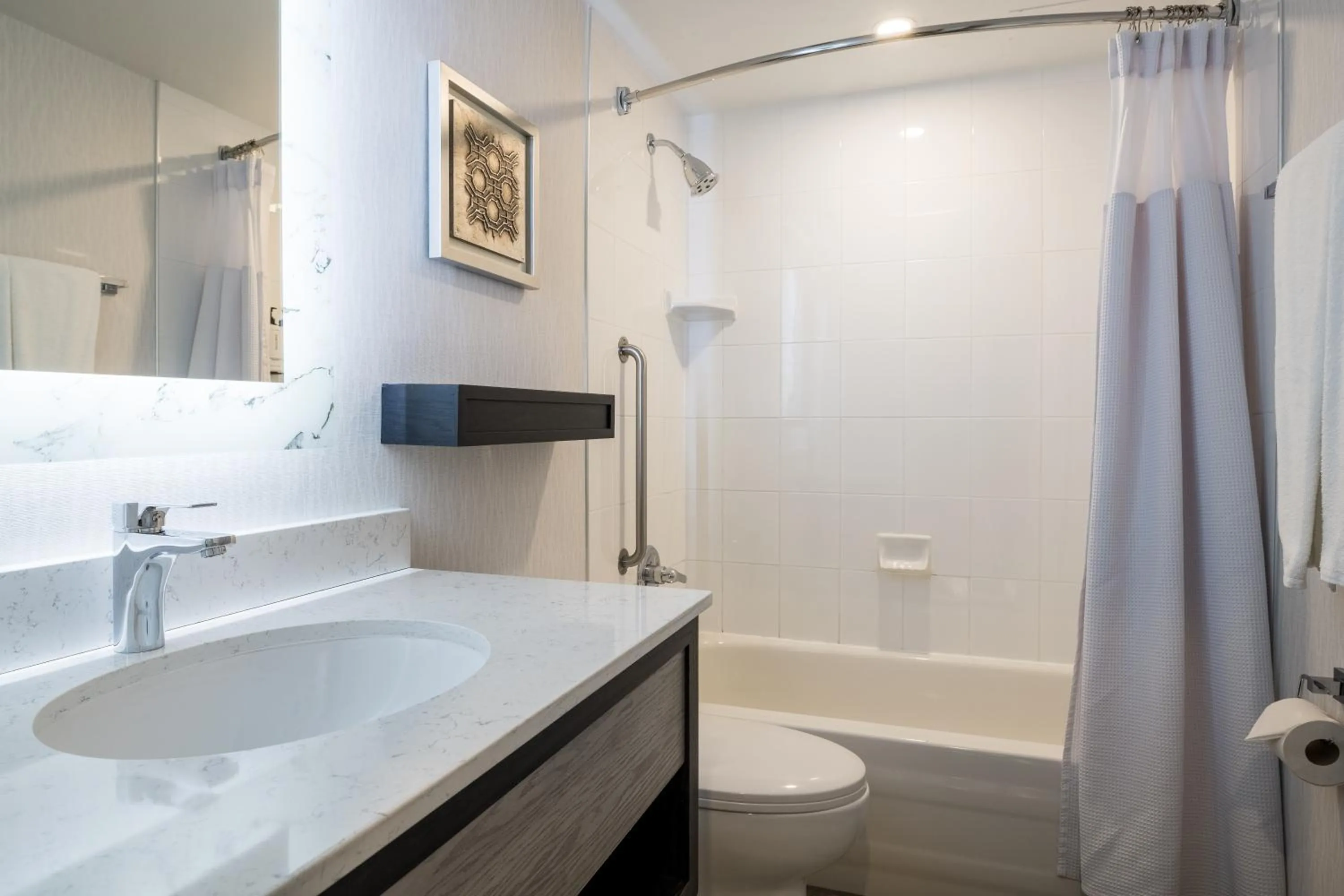 Bathroom in Crowne Plaza Hotel Moncton Downtown by IHG