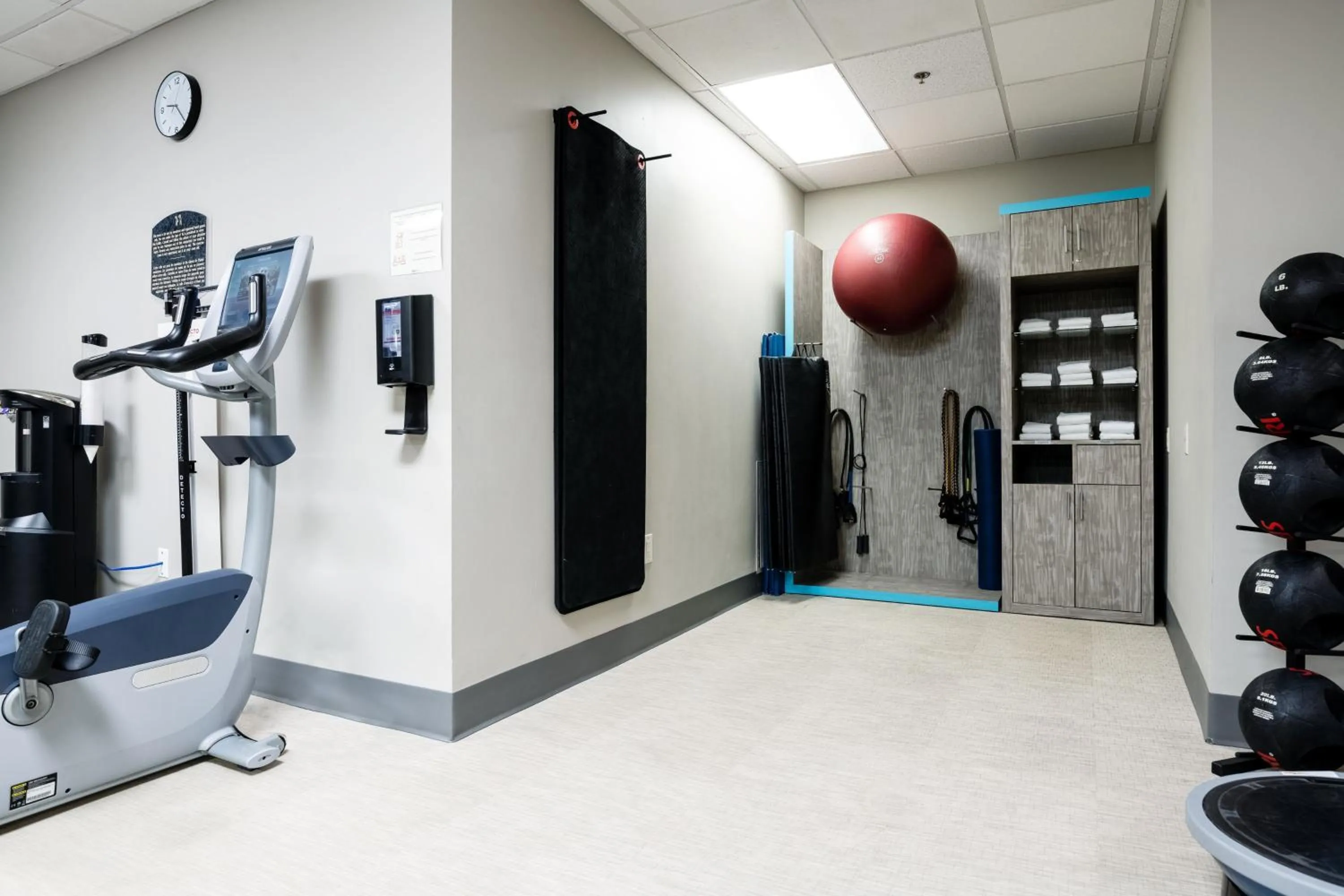 Fitness centre/facilities in Crowne Plaza Hotel Moncton Downtown by IHG