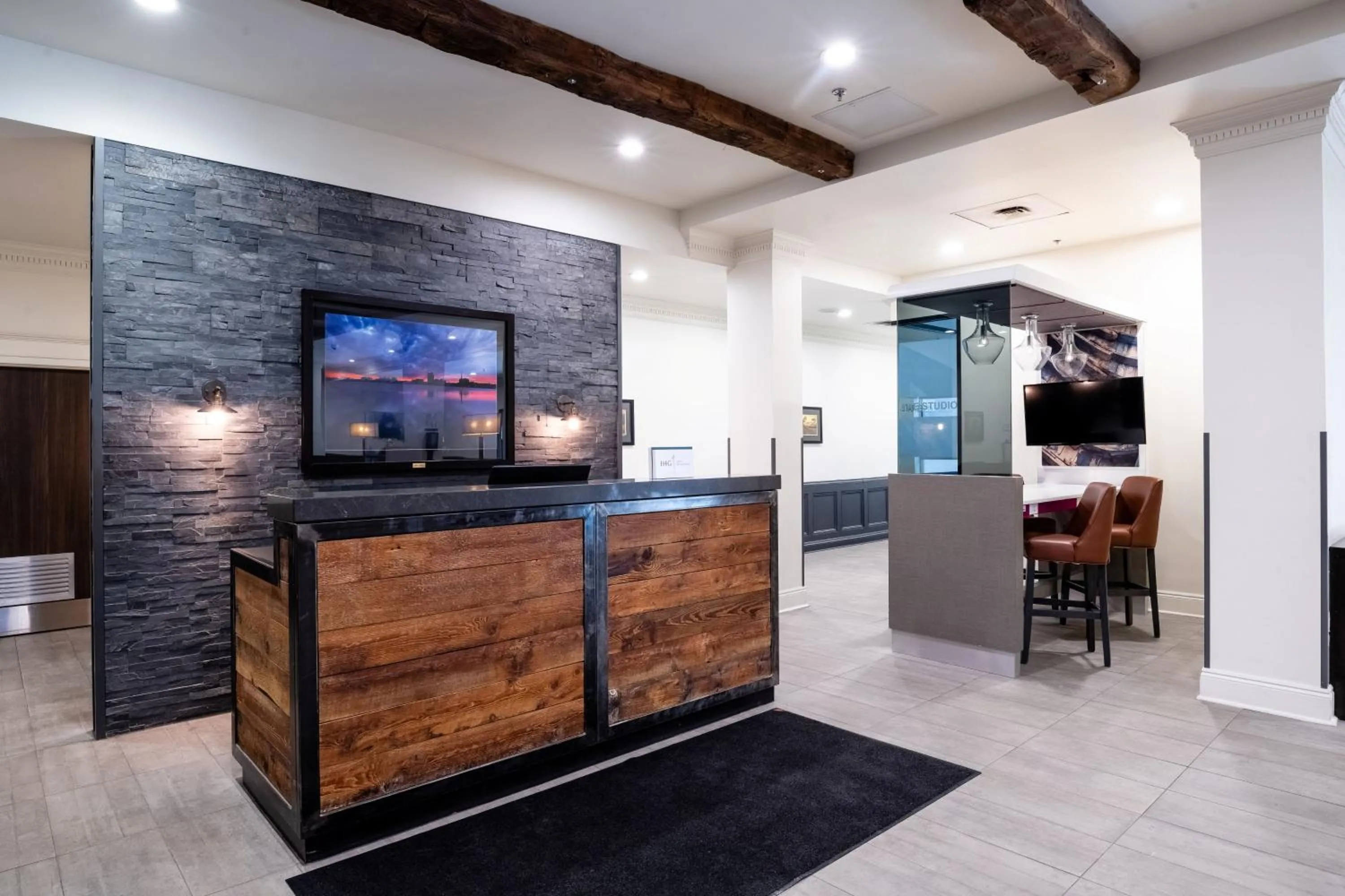 Property building in Crowne Plaza Hotel Moncton Downtown by IHG