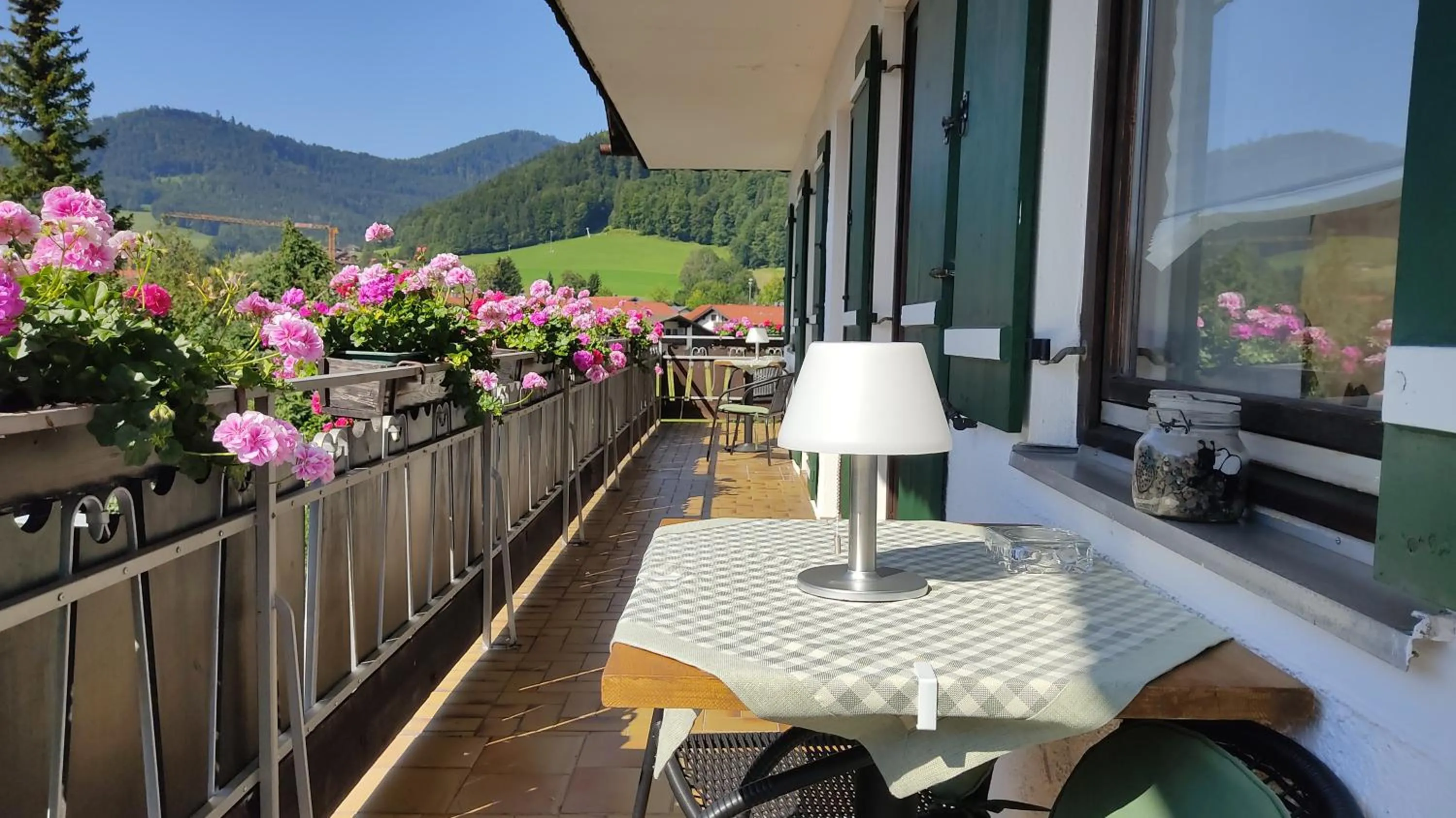 Balcony/Terrace in Pension Bergblick