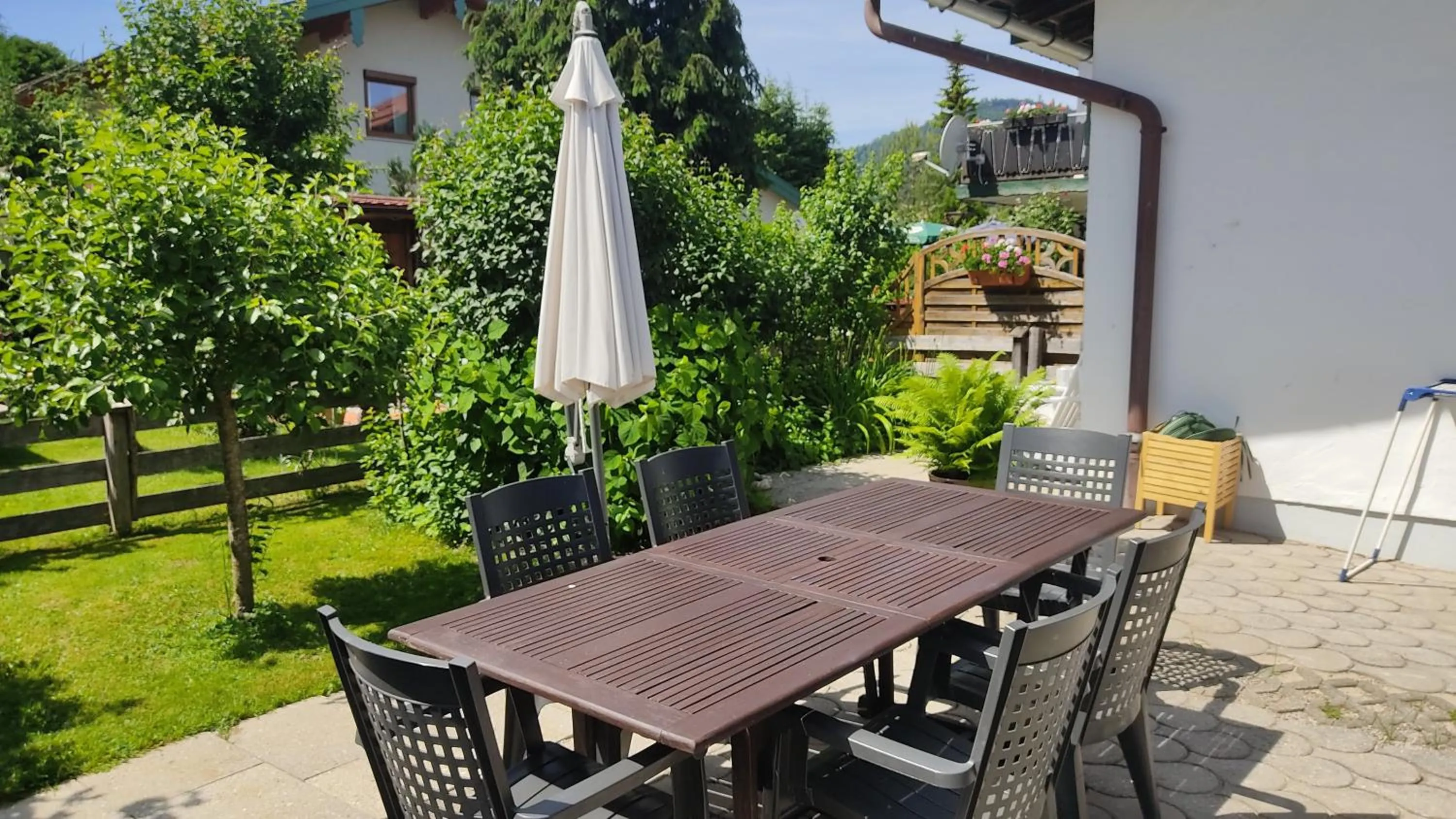 Garden in Pension Bergblick