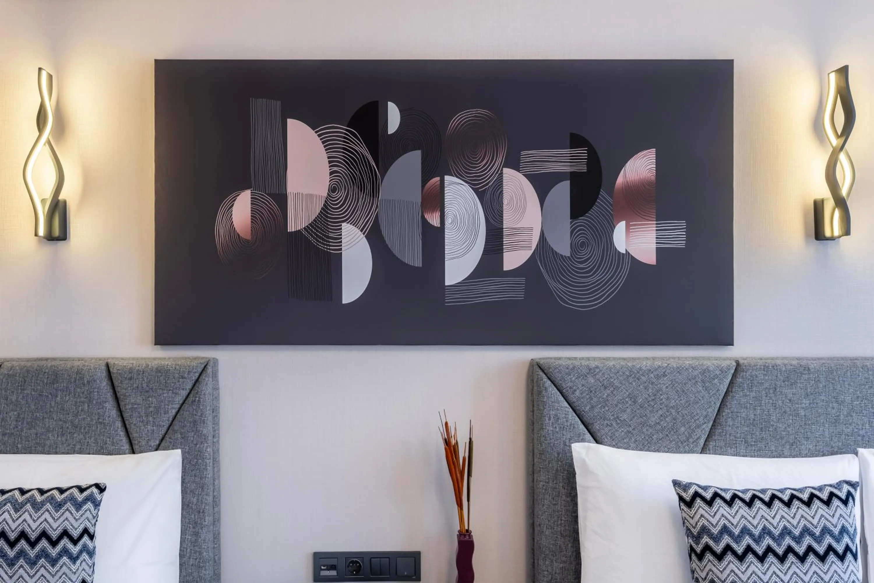 Decorative detail in Hotel Bristol