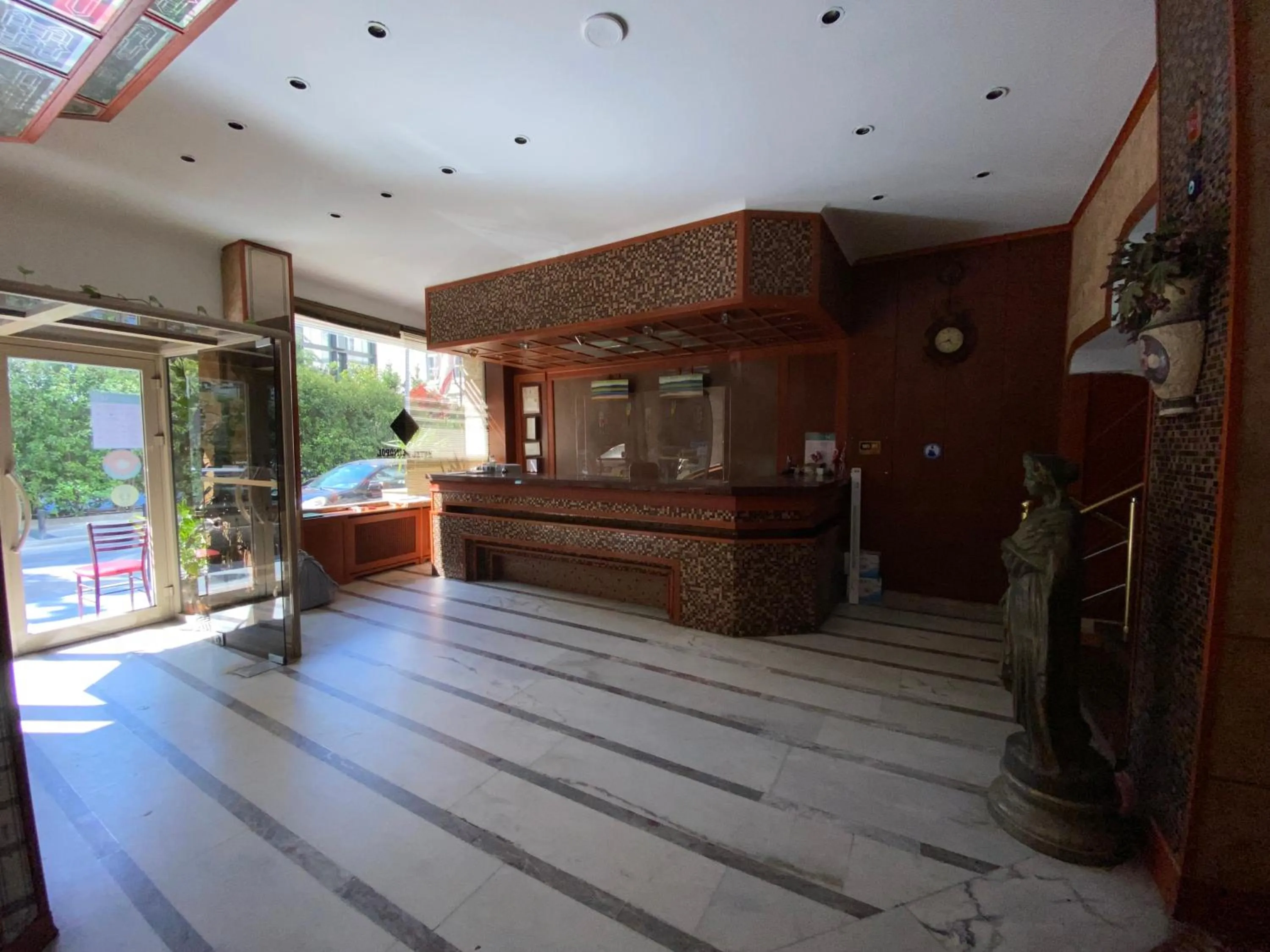 Lobby or reception in Hotel Monopol