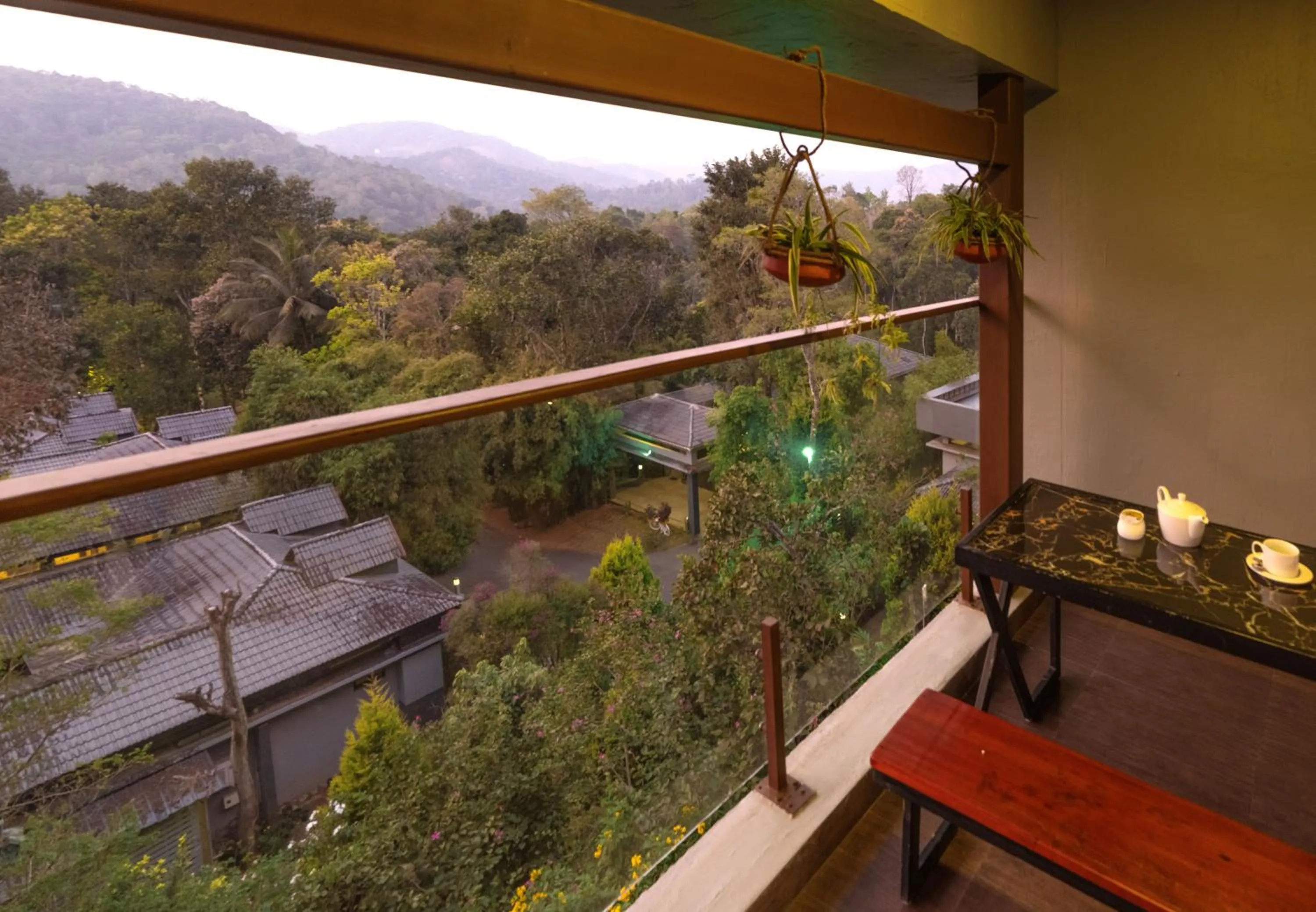 Balcony/Terrace in The Mountain Courtyard Thekkady