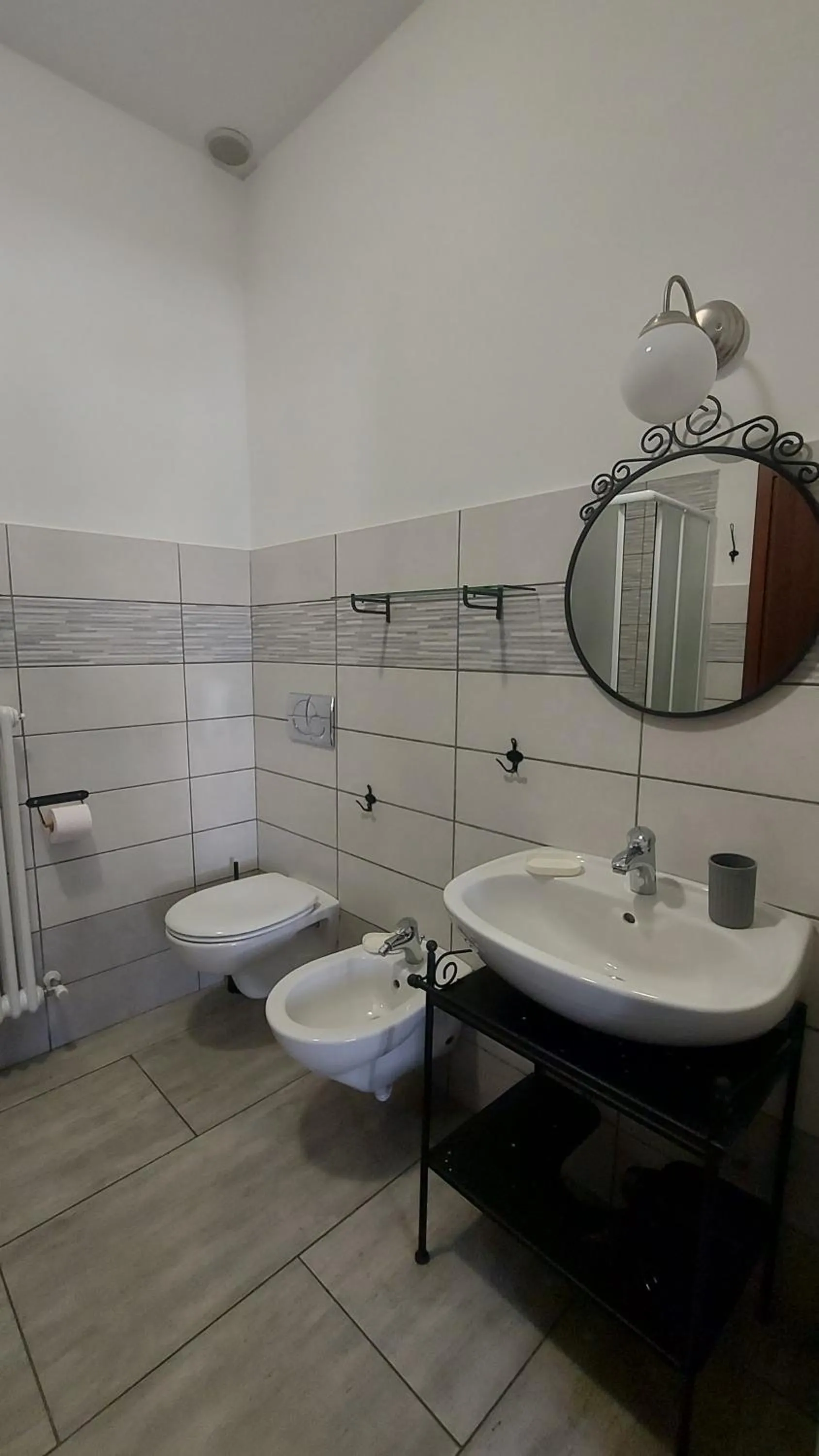 Shower in Rooms & Breakfast - La Tana del Luppolo