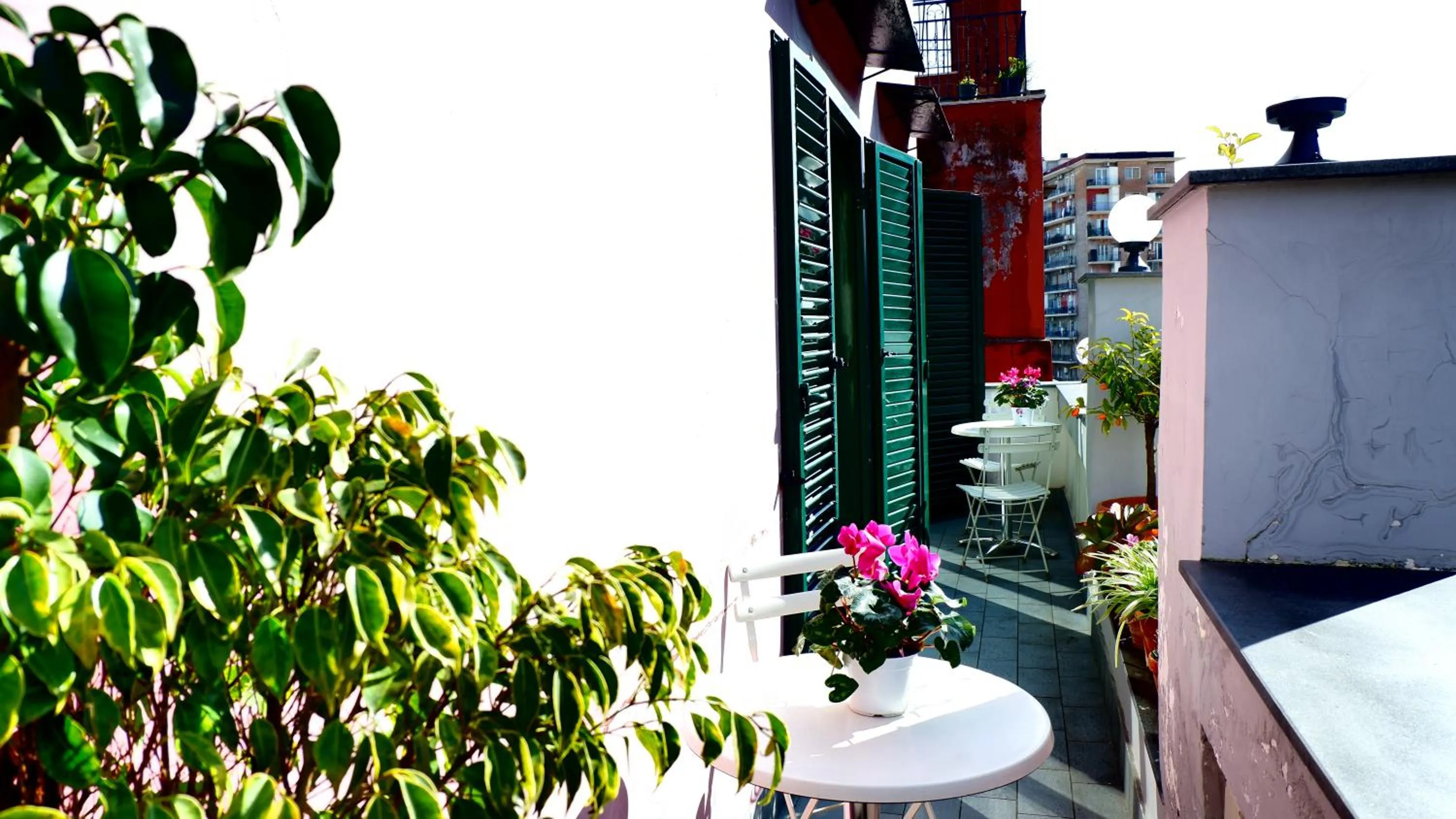 Balcony/Terrace in B&B Federico II