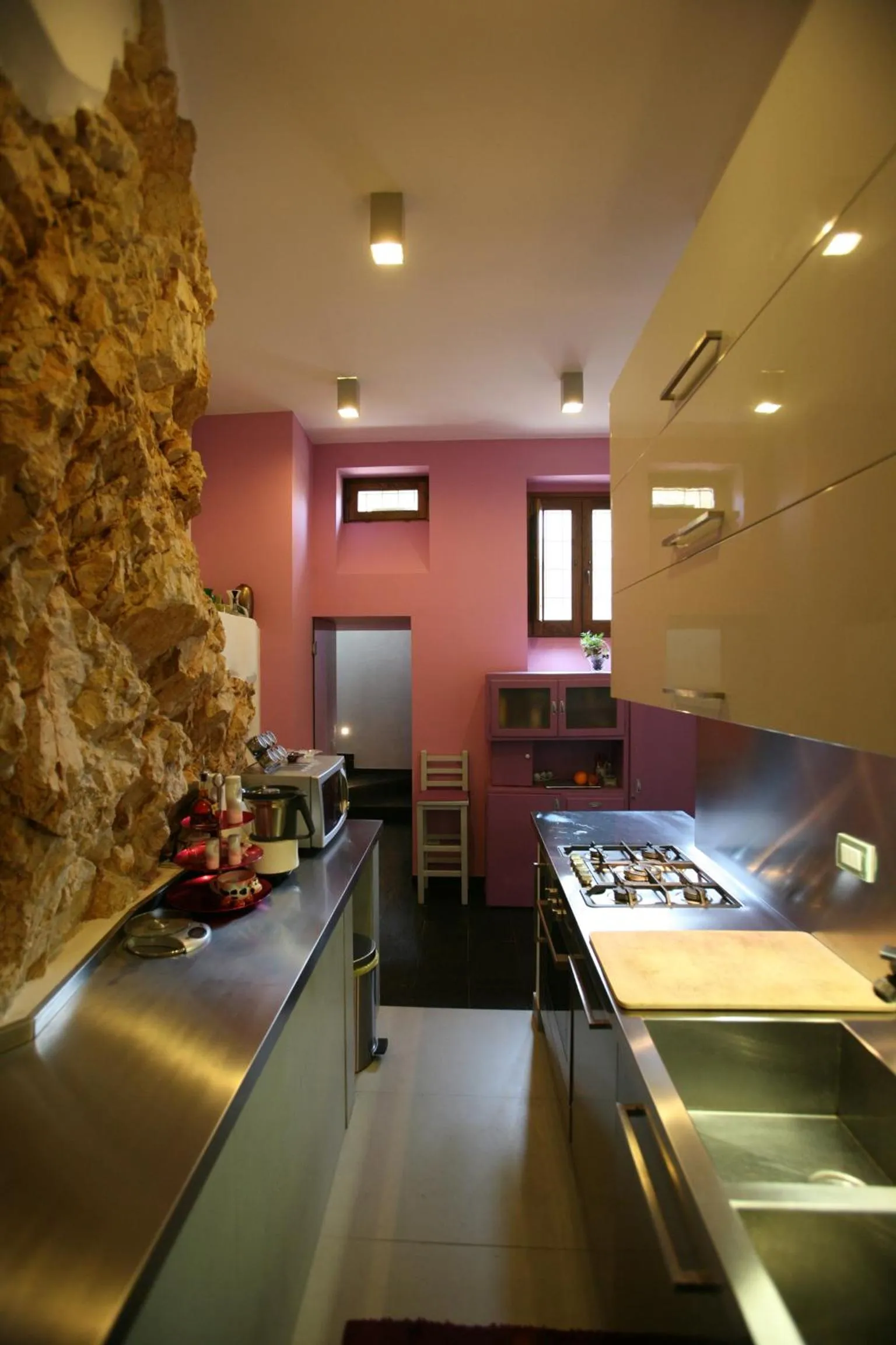 Kitchen or kitchenette in B&B Al Dosello