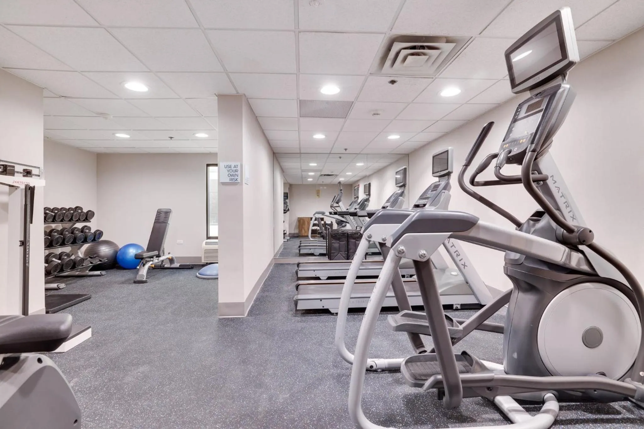 Fitness centre/facilities in Holiday Inn Express Wilkes Barre East by IHG