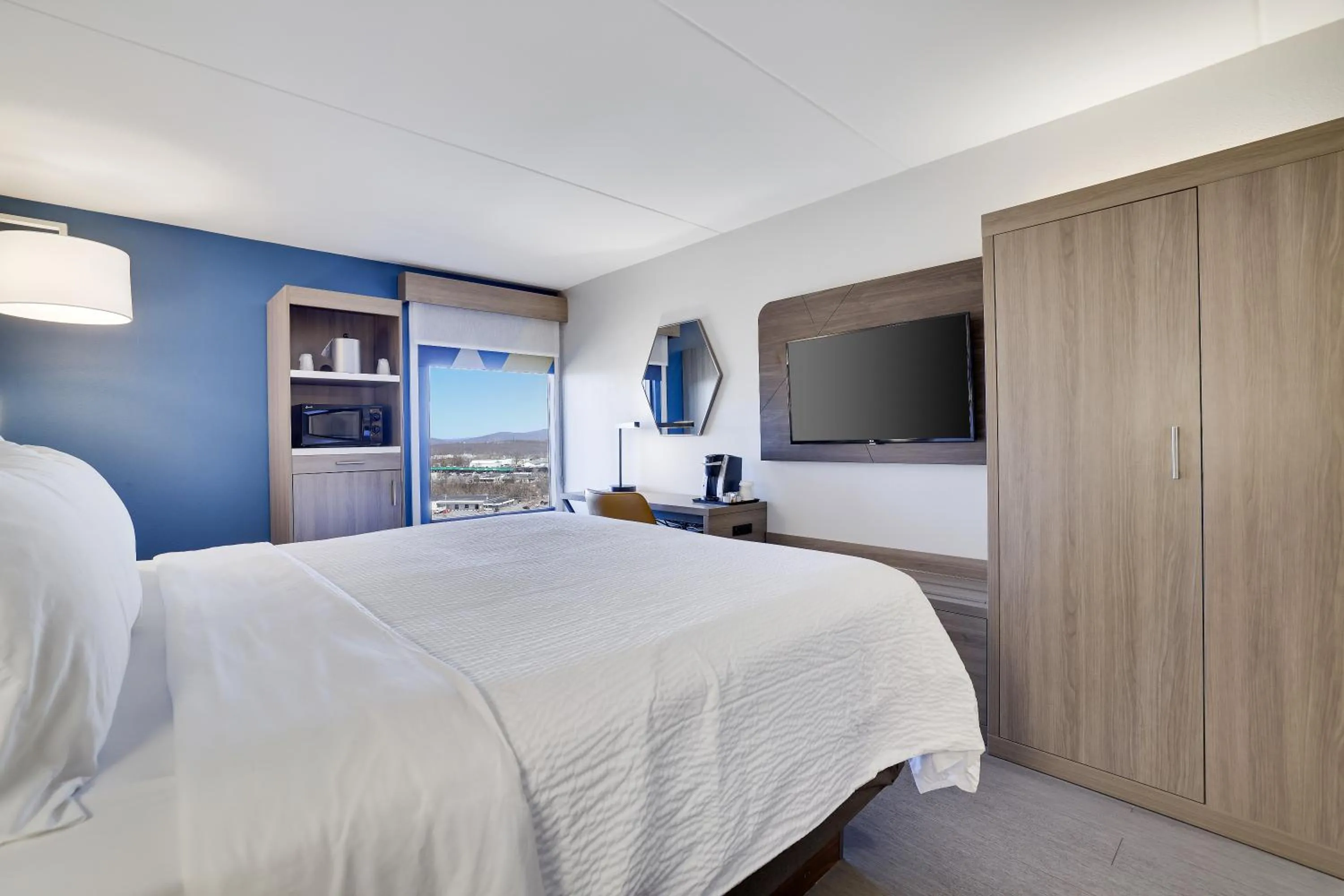 TV and multimedia, Bed in Holiday Inn Express Wilkes Barre East by IHG