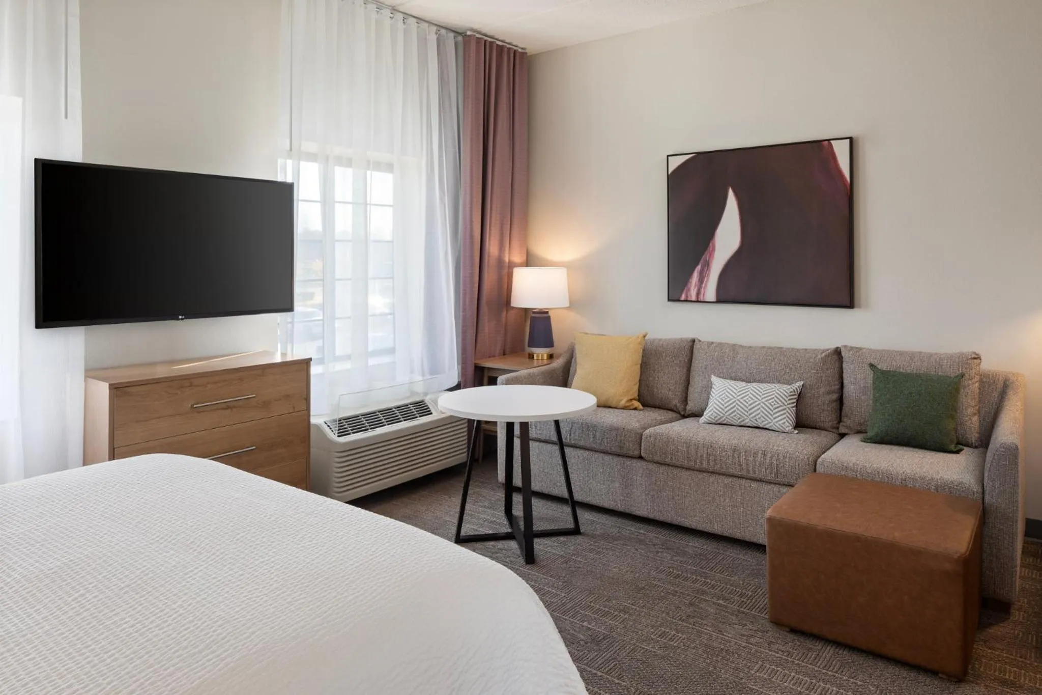 Photo of the whole room, Bed in Staybridge Suites Minneapolis-Maple Grove by IHG