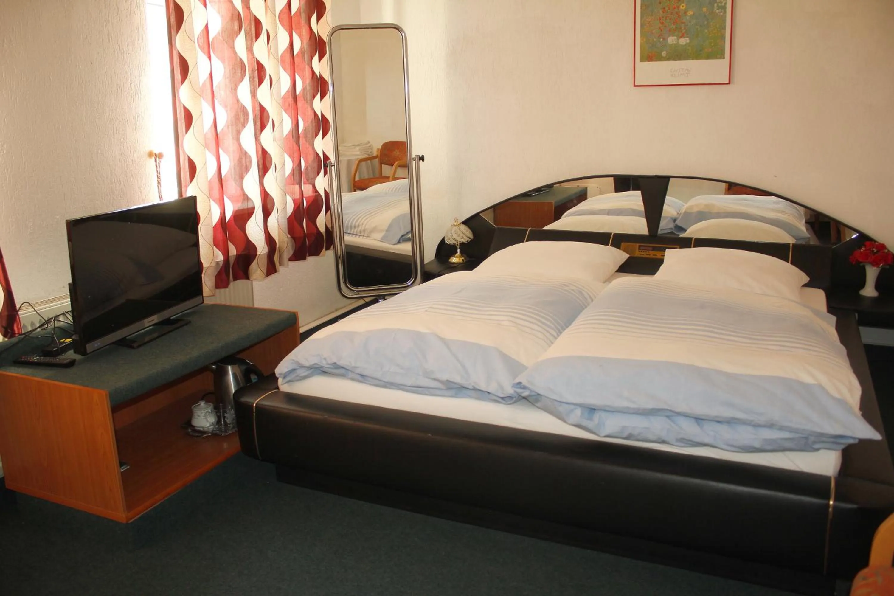 Bed in Hotel Restaurant Rhodos