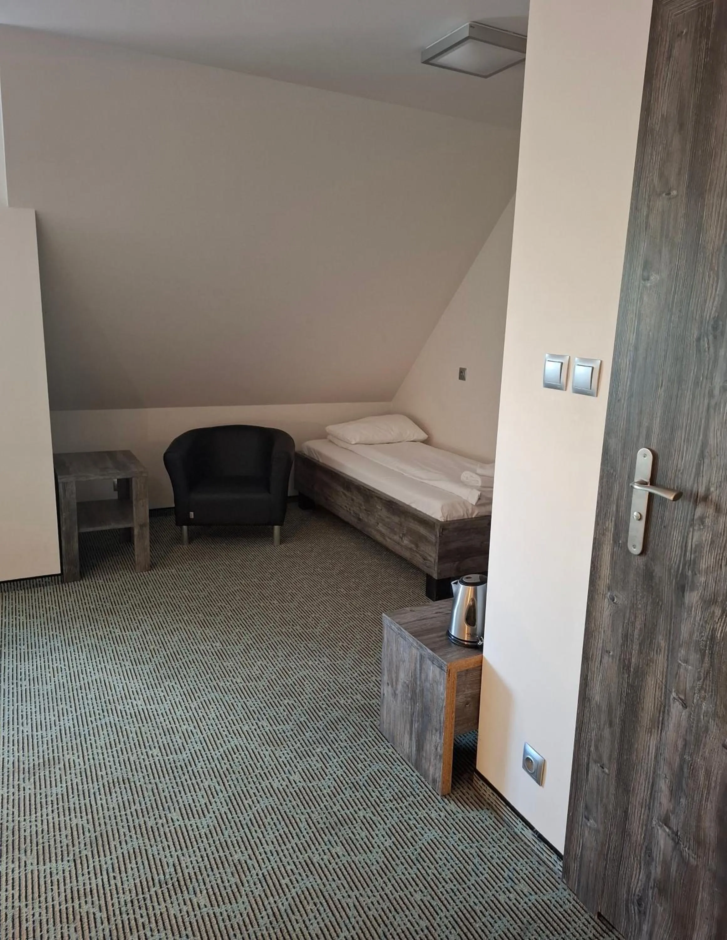 Bed in Hotel Giżycko