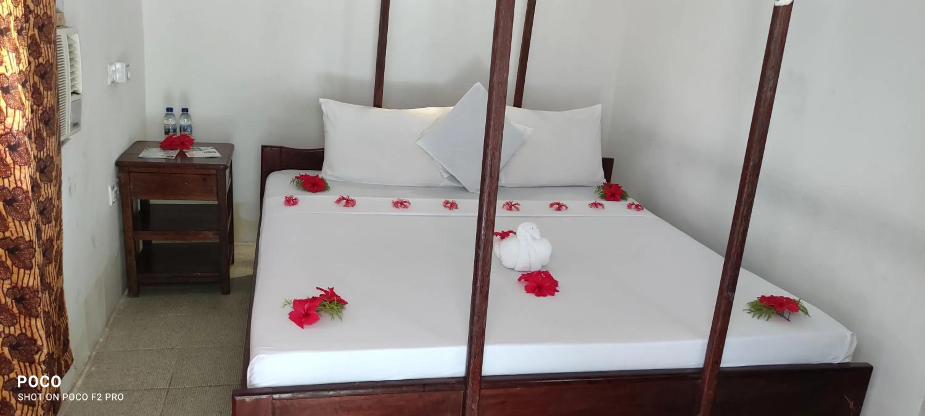 Bed in Menai Bay Beach Bungalows