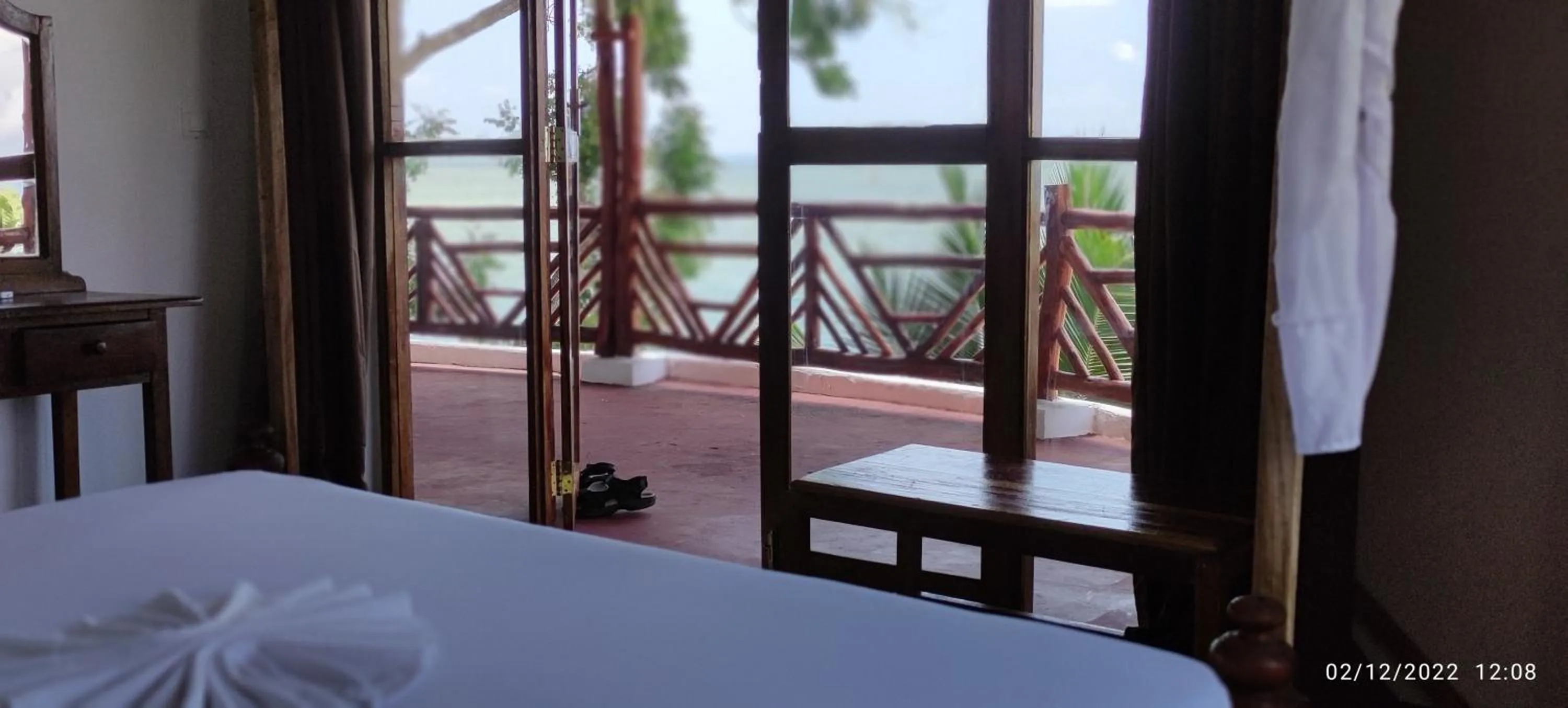 Bed in Menai Bay Beach Bungalows