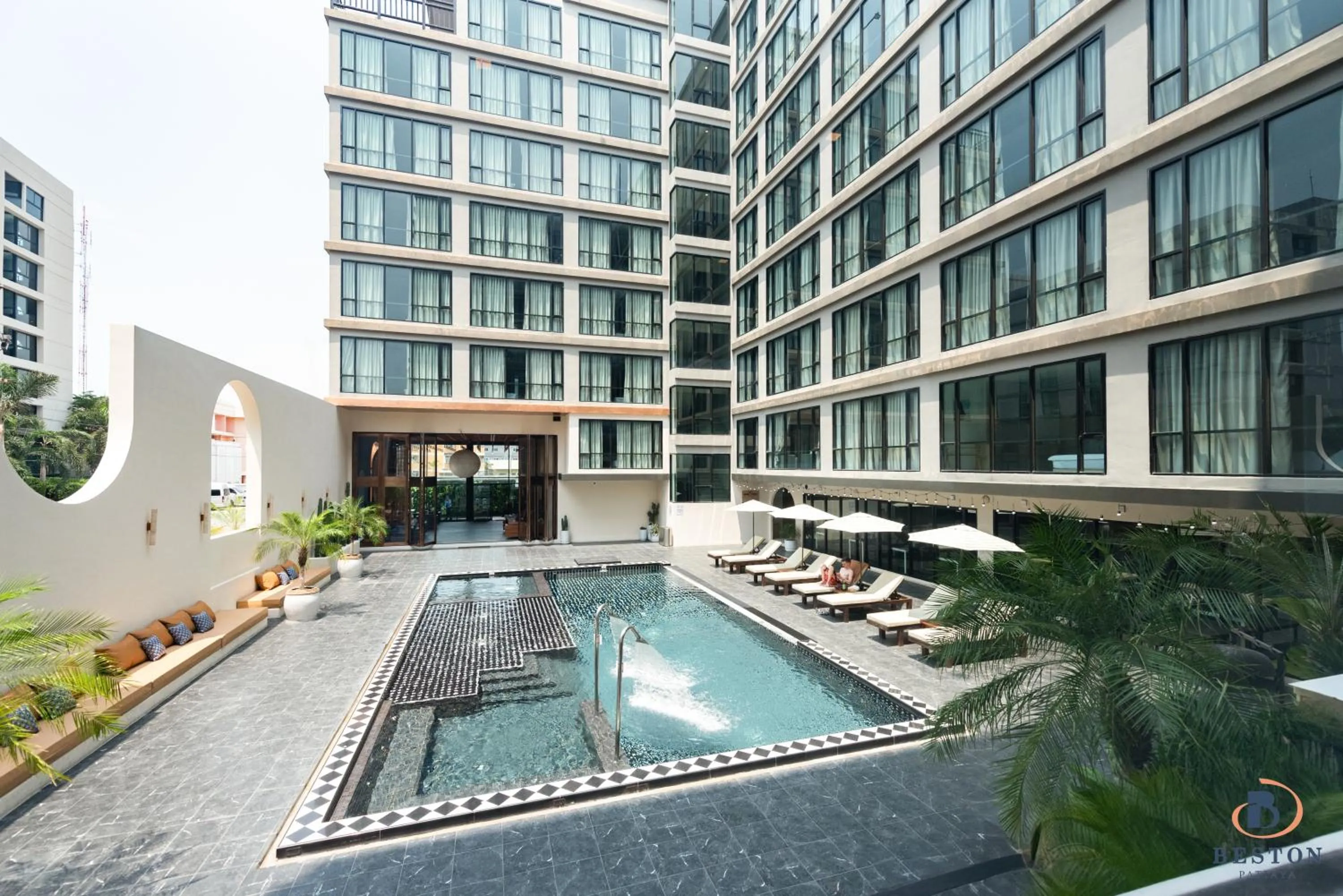 Property building in Beston Pattaya - SHA Plus Certified