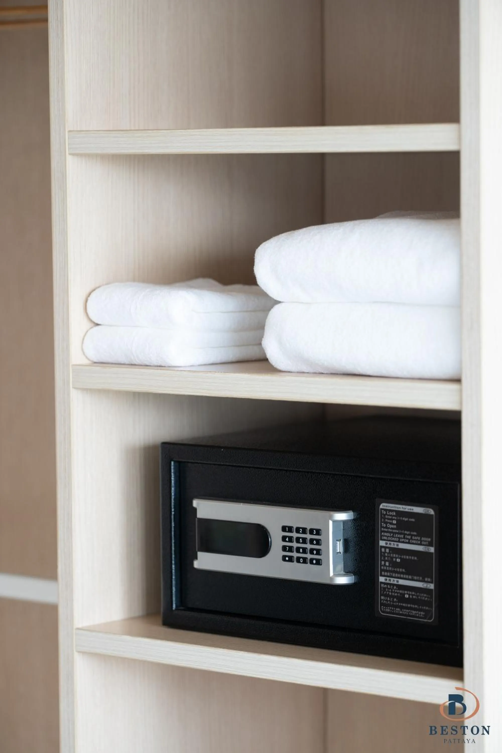 safe in Beston Pattaya - SHA Plus Certified