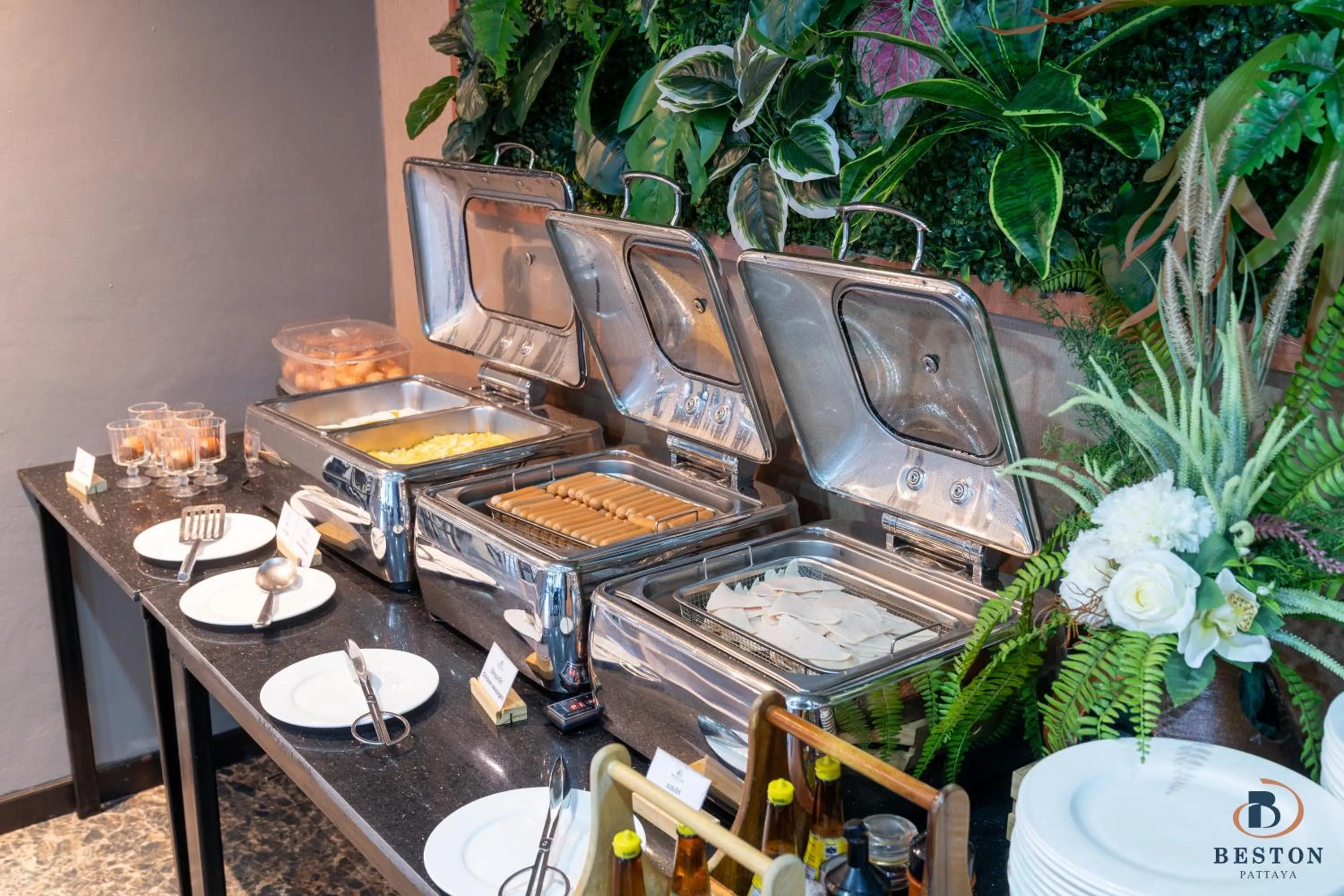 Buffet breakfast in Beston Pattaya - SHA Plus Certified