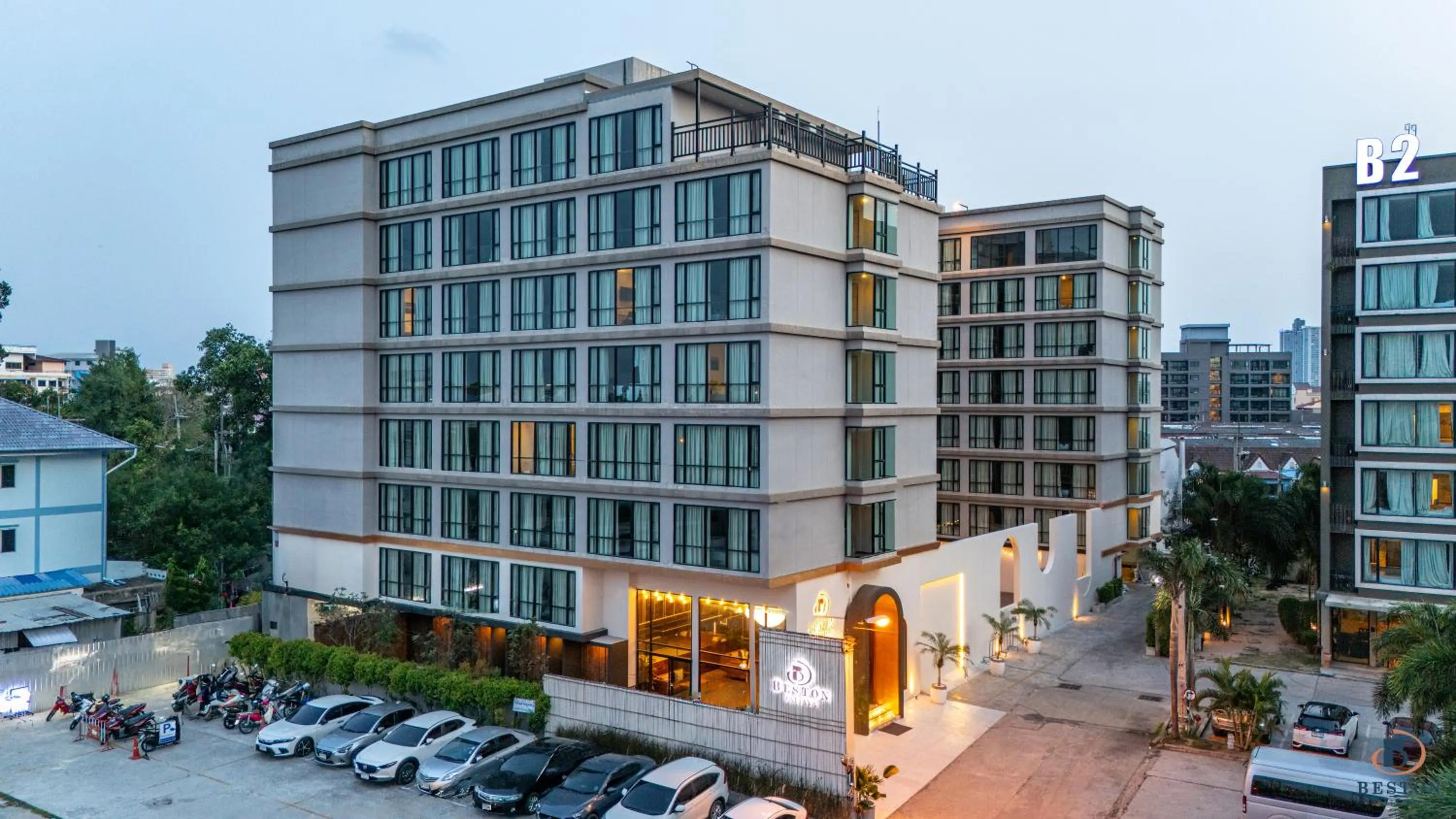 Property building in Beston Pattaya - SHA Plus Certified