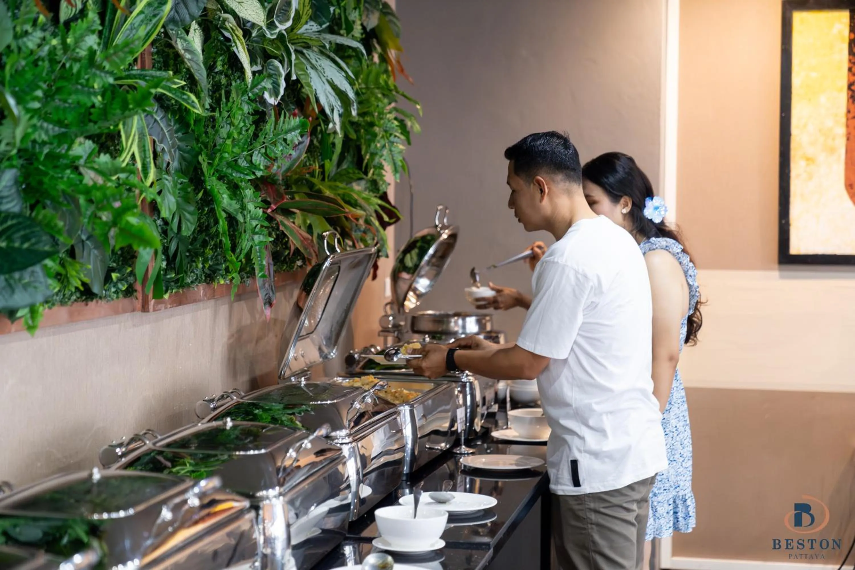 Buffet breakfast in Beston Pattaya - SHA Plus Certified