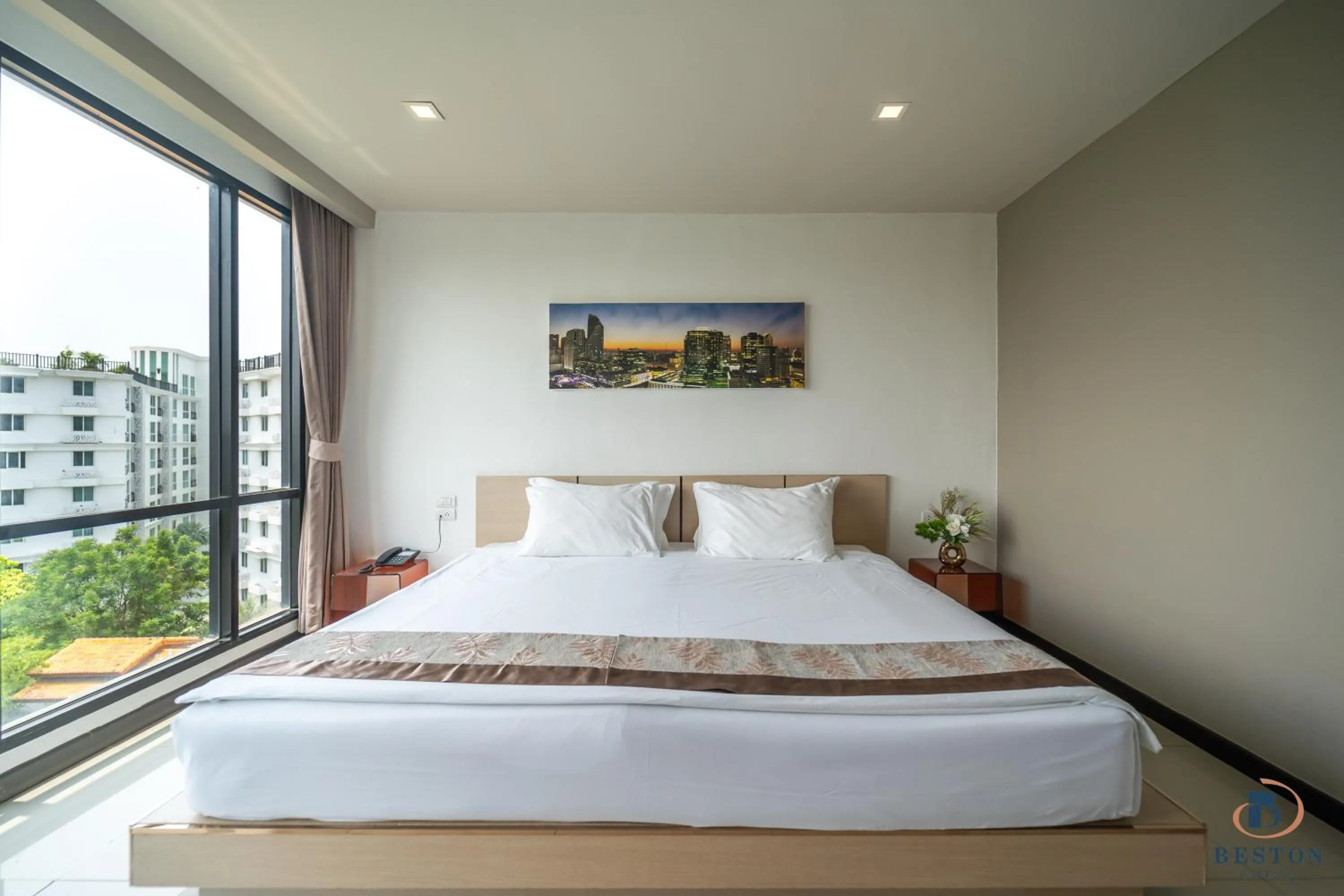 Bed in Beston Pattaya - SHA Plus Certified
